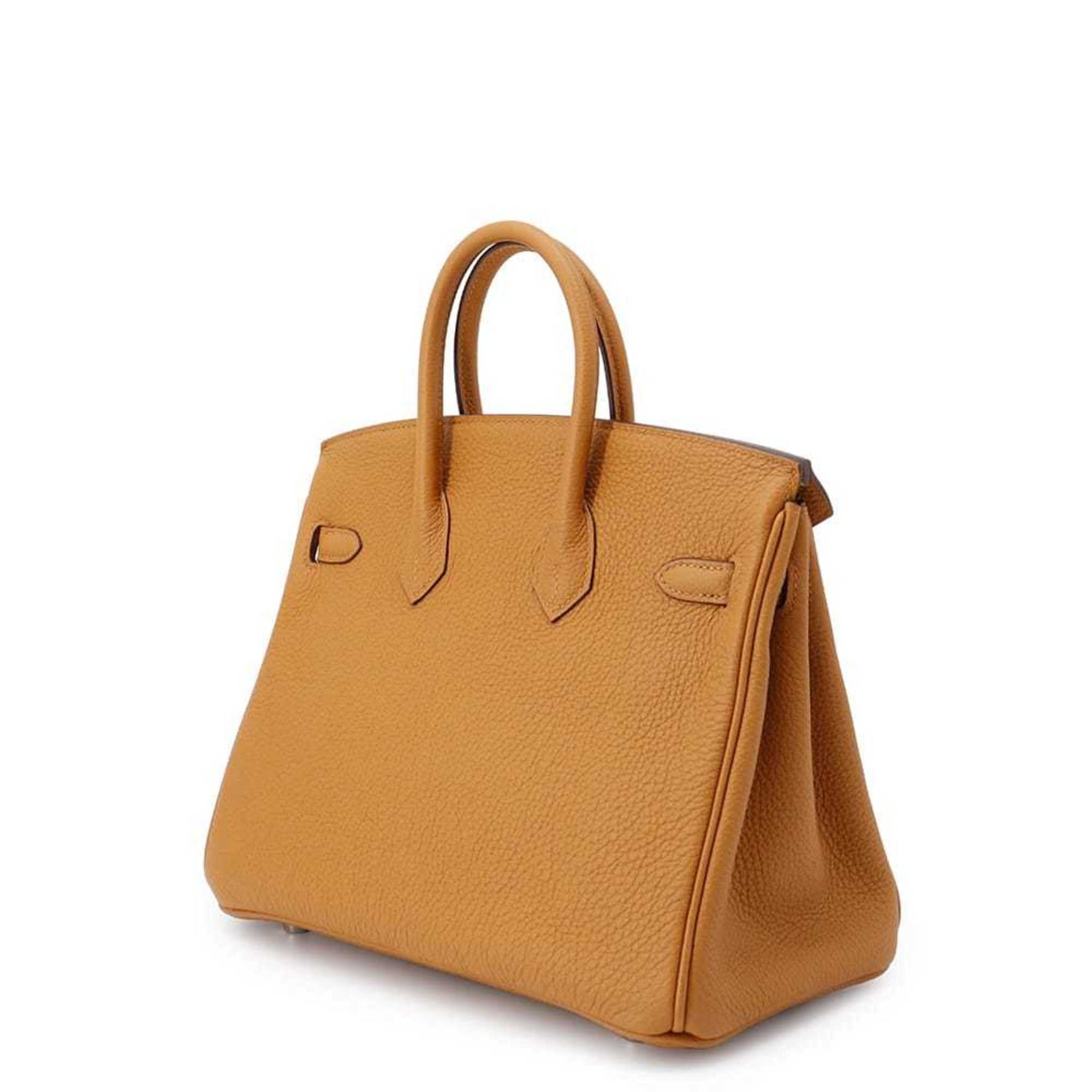 Hermès Birkin 25 Verso Caramel Lime Togo Y Stamp HERMES Handbag