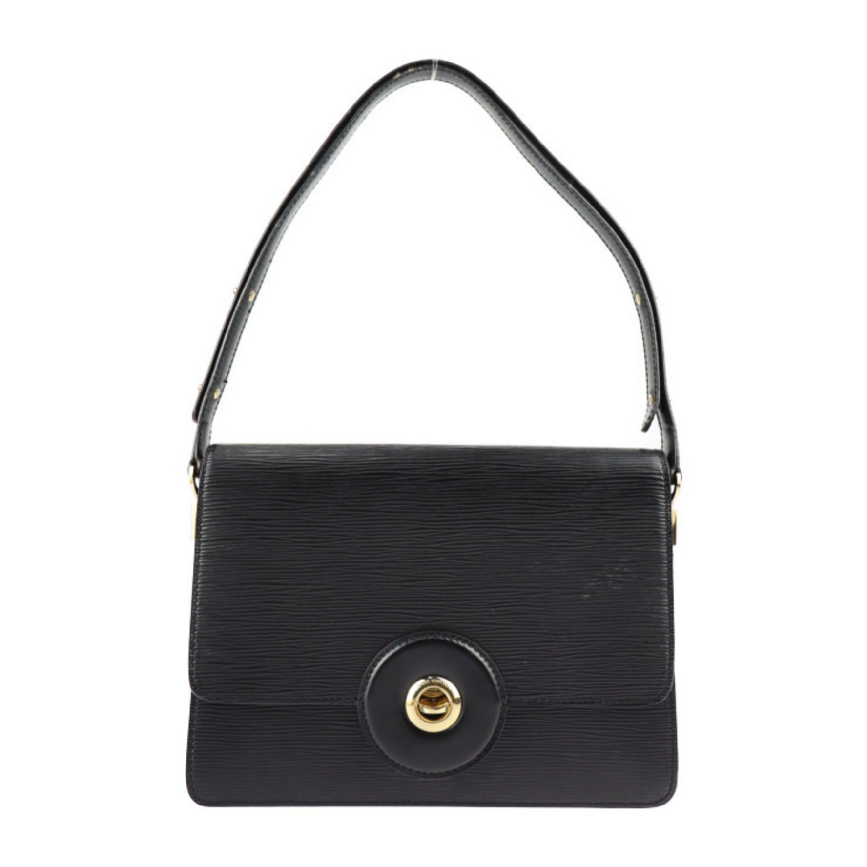 Louis Vuitton Free Run Shoulder Bag Epi Leather Gold Hardware Turnlock Vuitton