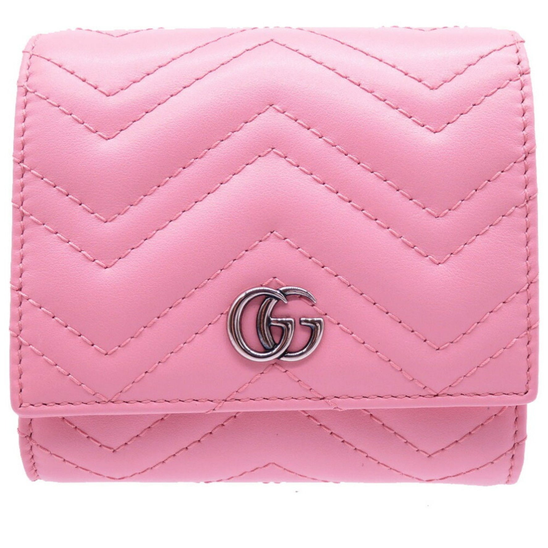 Gucci GG Marmont Compact Wallet Leather Bifold
