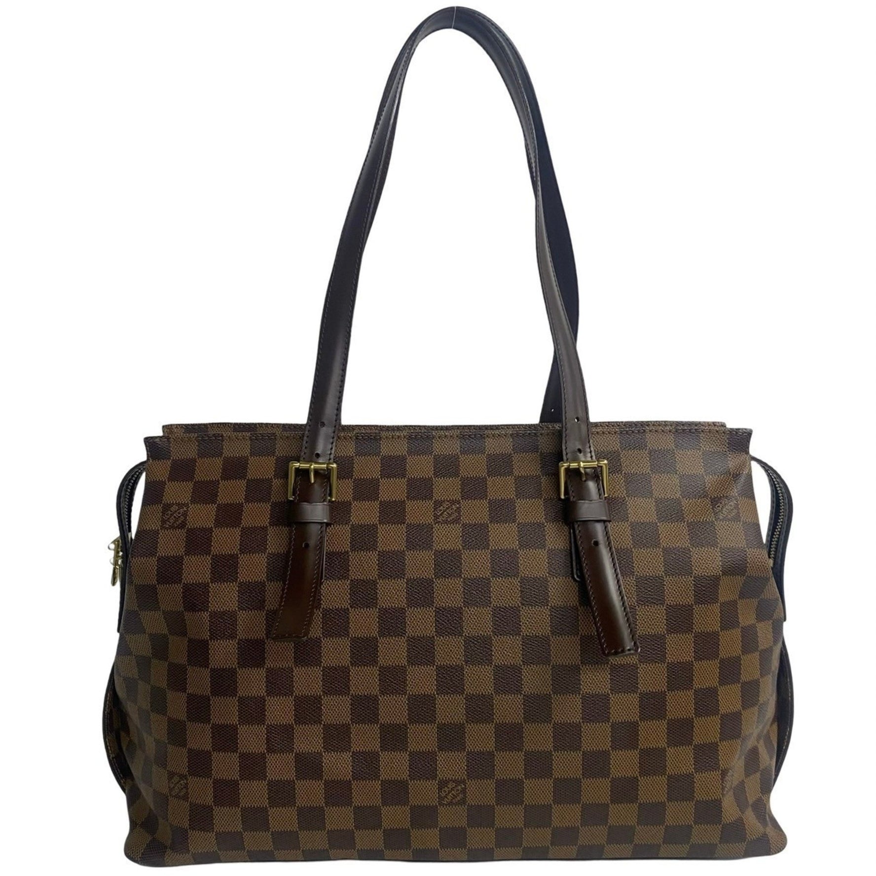 Louis Vuitton Chelsea Damier Leather Tote Bag, Business Size