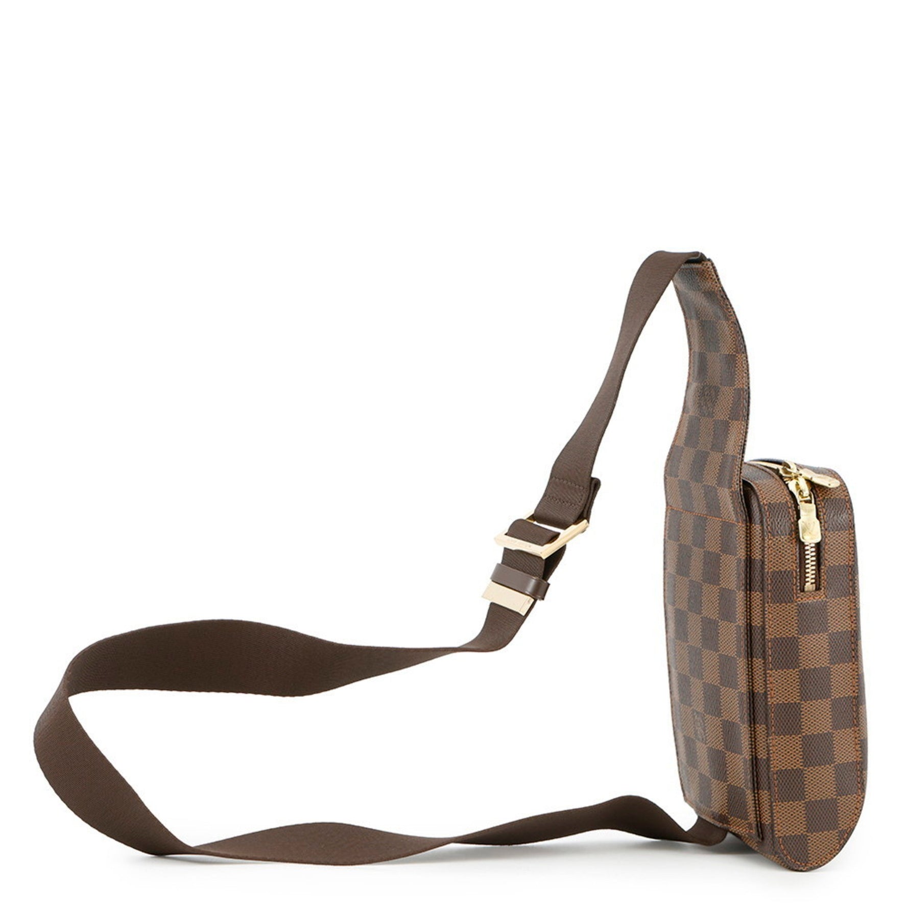 Louis Vuitton Damier Ebene Geronimos Body Bag LOUIS VUITTON Shoulder Waist Pouch