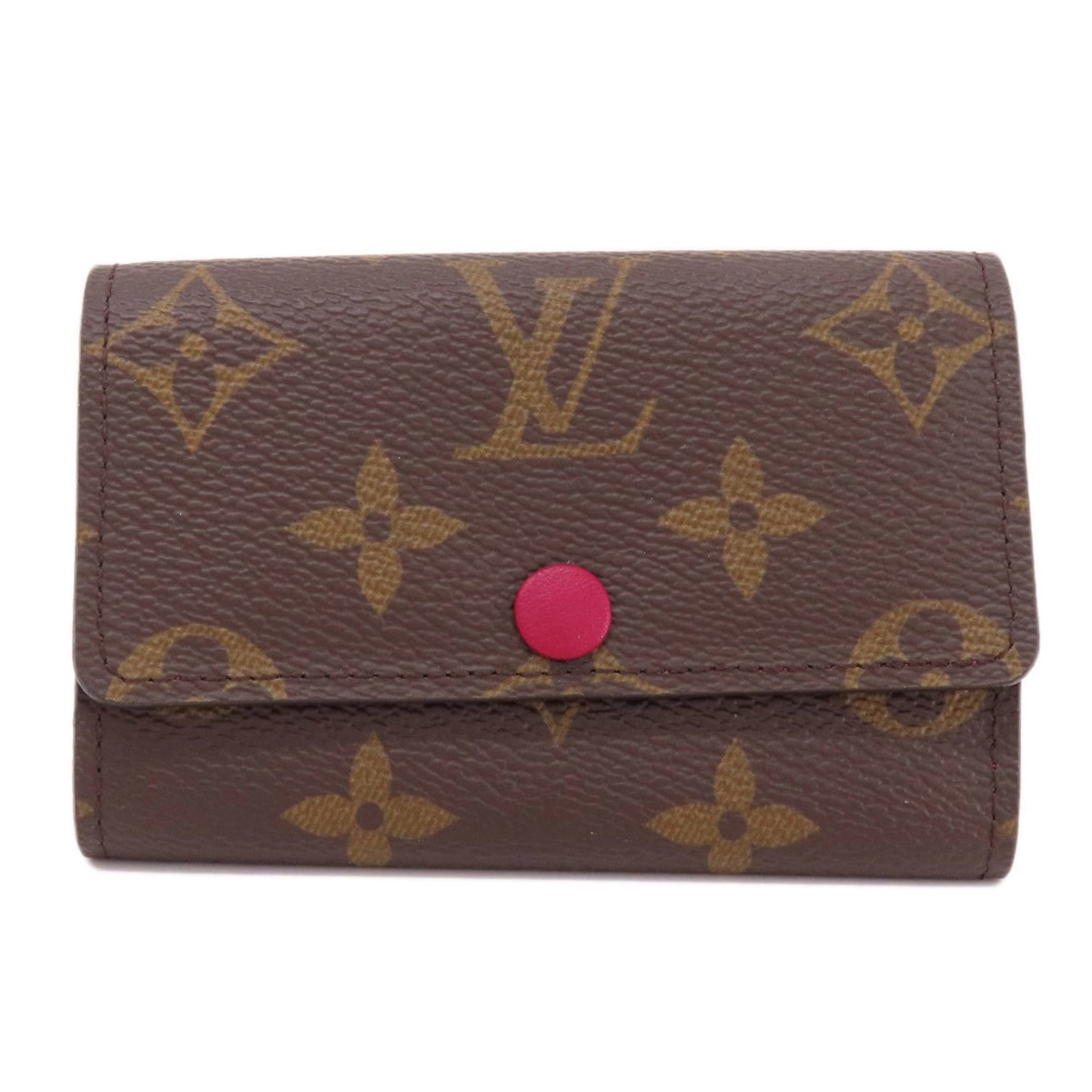 Louis Vuitton Multicle 6 Monogram Fuchsia Key Case Canvas