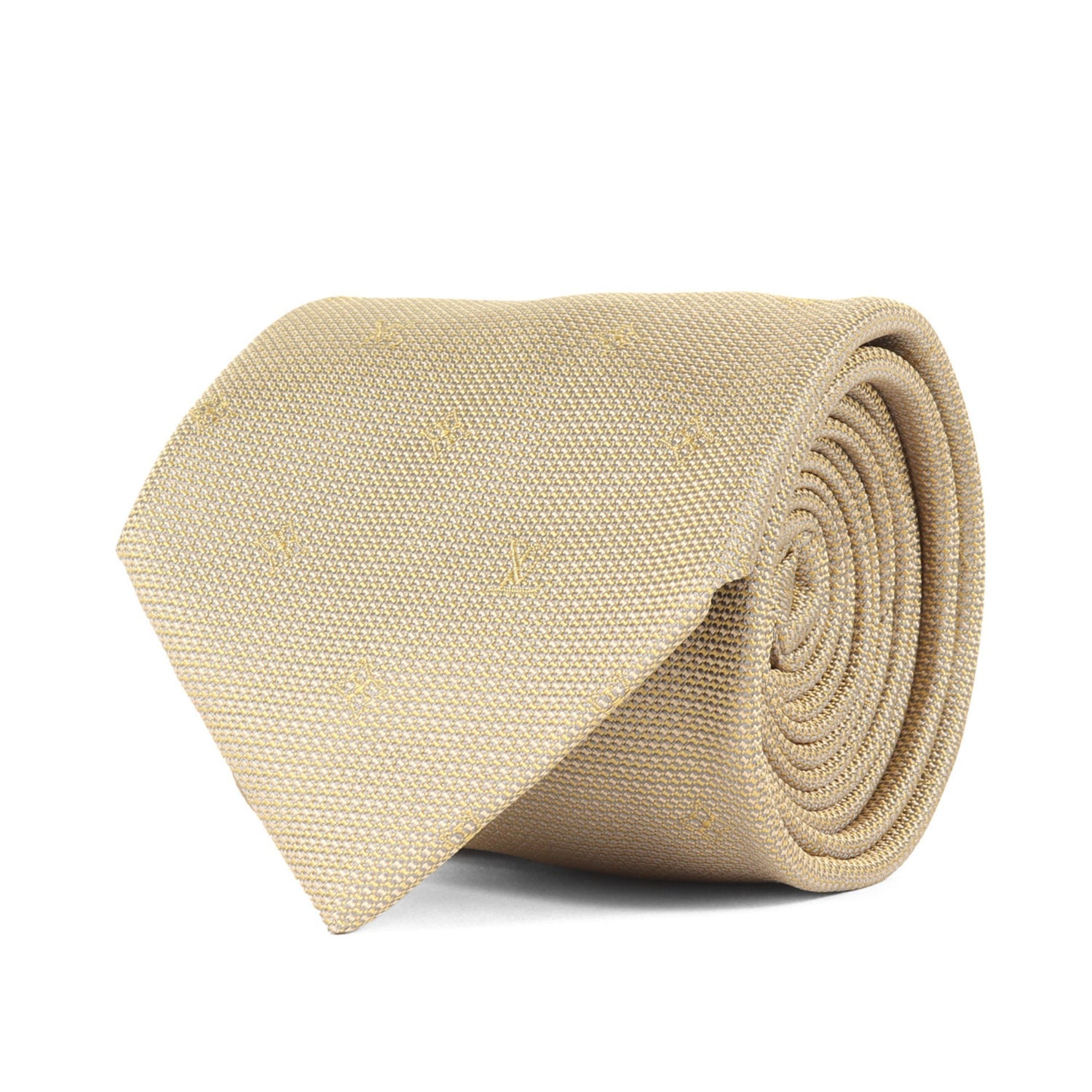 LOUIS VUITTON Monogram Silk Cravate Tie