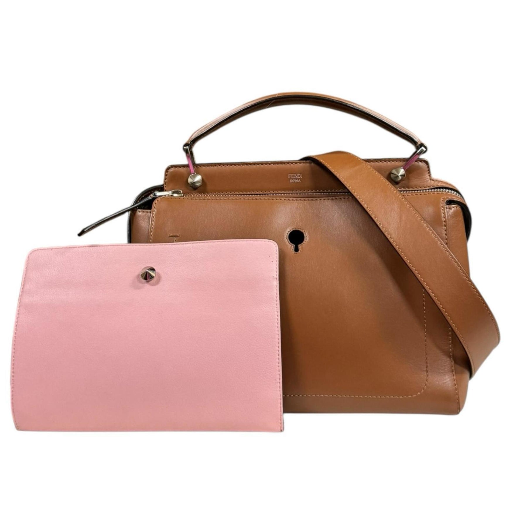 Fendi.com Fendi Leather Shoulder Bag