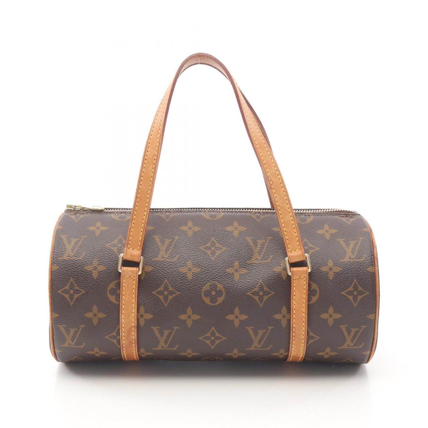 Louis Vuitton Papillon 26 Monogram Handbag, Coated Canvas and Leather, Brown