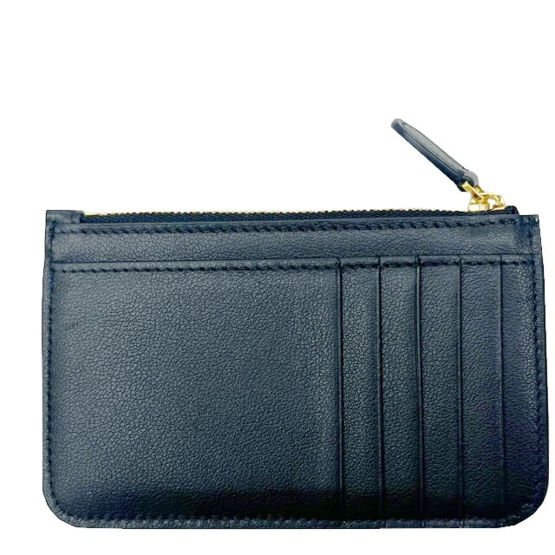 BALENCIAGA Wallet/Coin Case Cash 2.0 Long Coin & Card Holder Black Smooth Calfskin Zip Purse Business Holder/Card 8109022ABGH1000