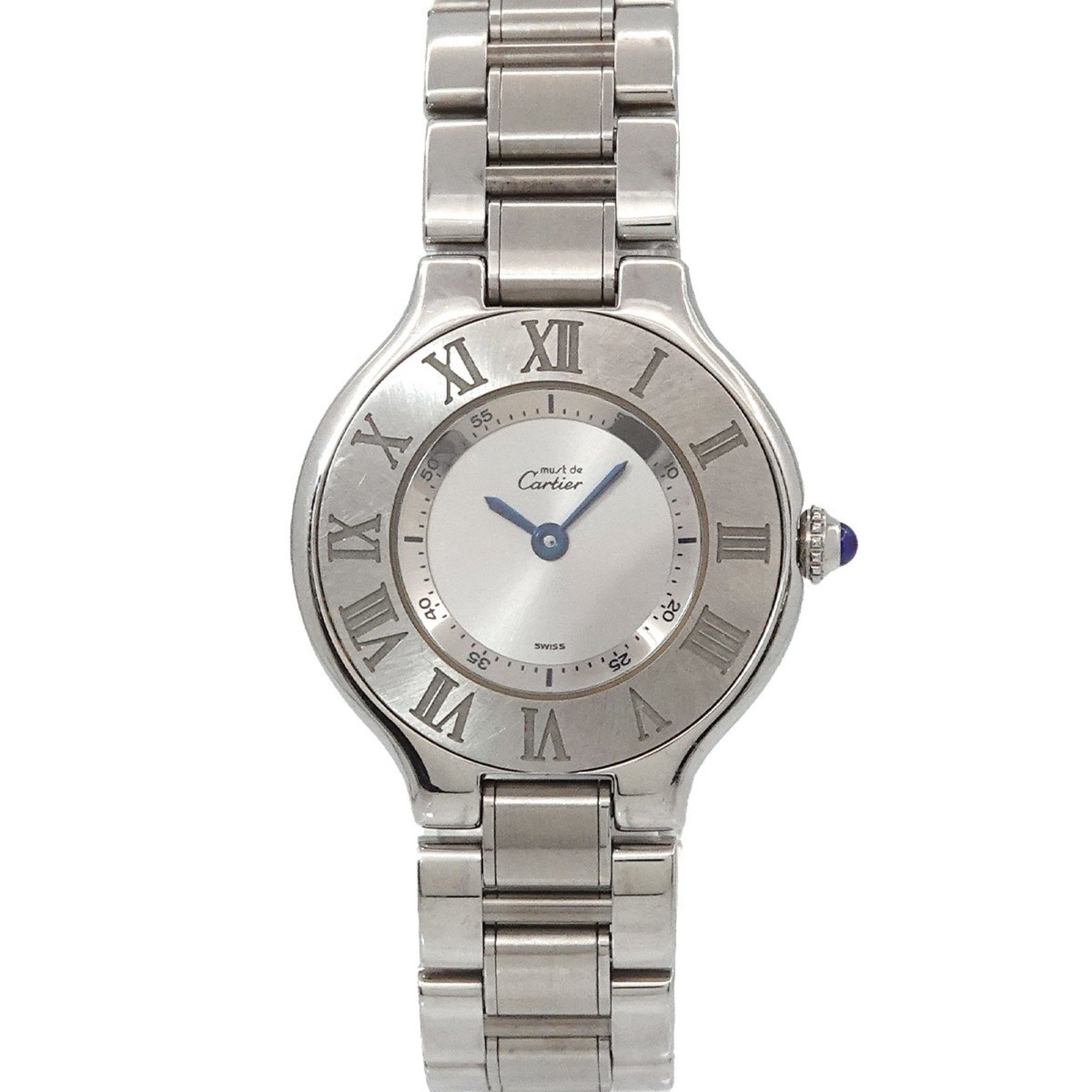 Cartier Must 21 Vantianne W10109T2 Women's Silver Quartz Watch