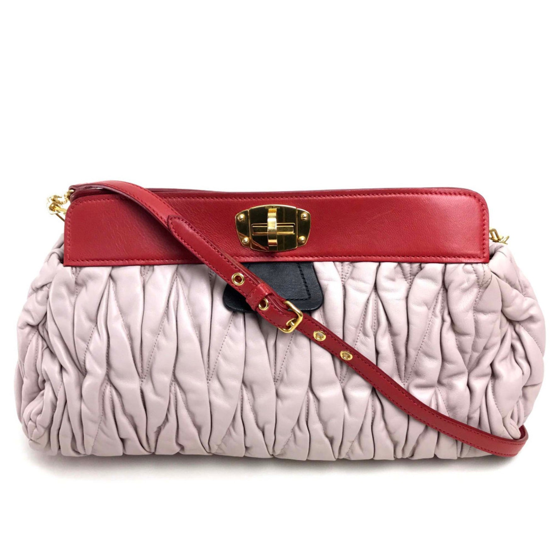 Miu Miu Shoulder Bag Shoulder Bag Bag Clutch Bag CrossbodyShoulder Hand Bag Light Black
