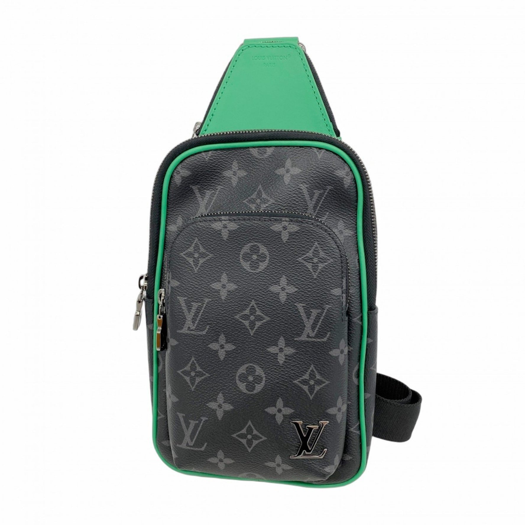 Louis Vuitton Monogram Eclipse Avenue Sling Bag PM in Bamboo