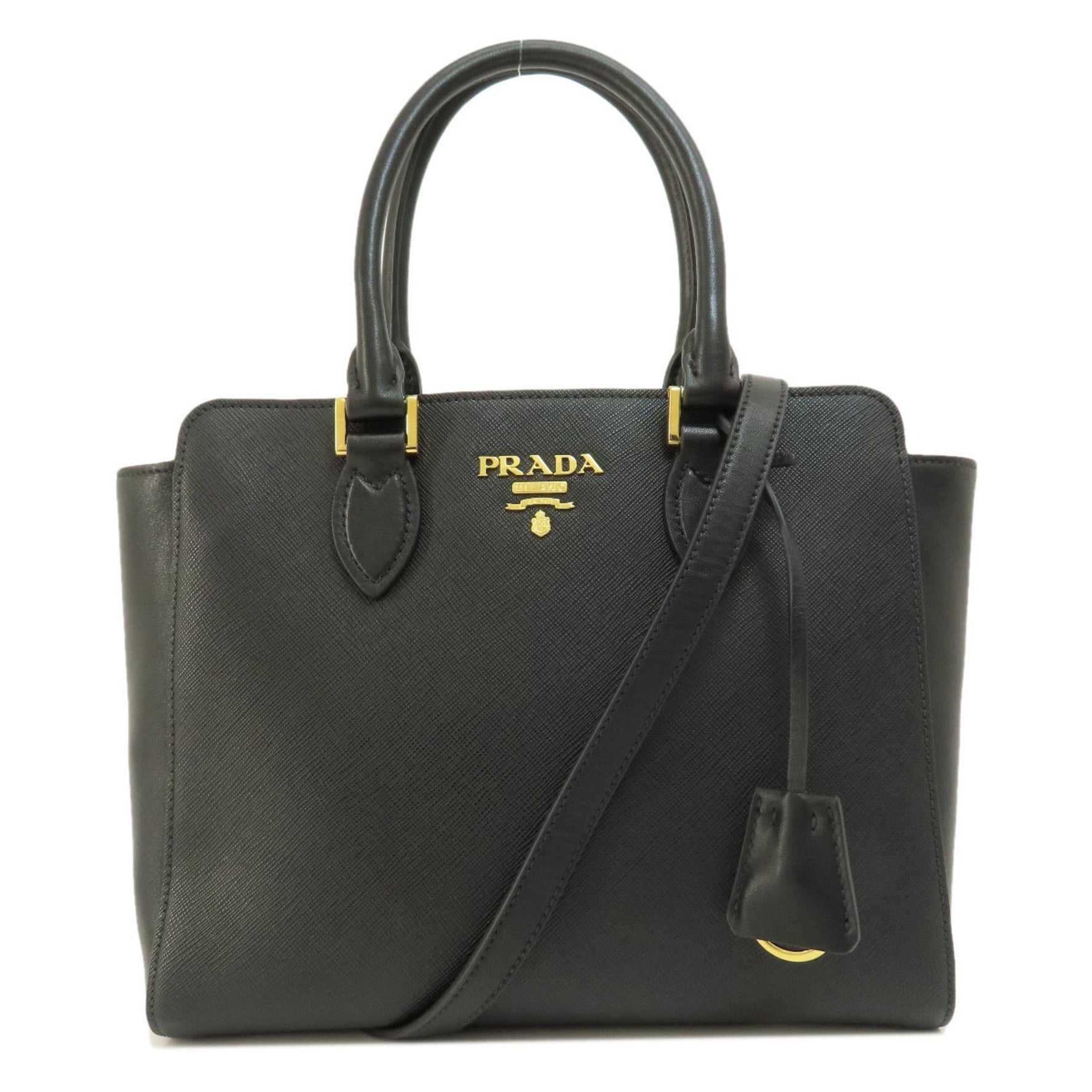 Prada 1BA113 Handbag Leather Women's