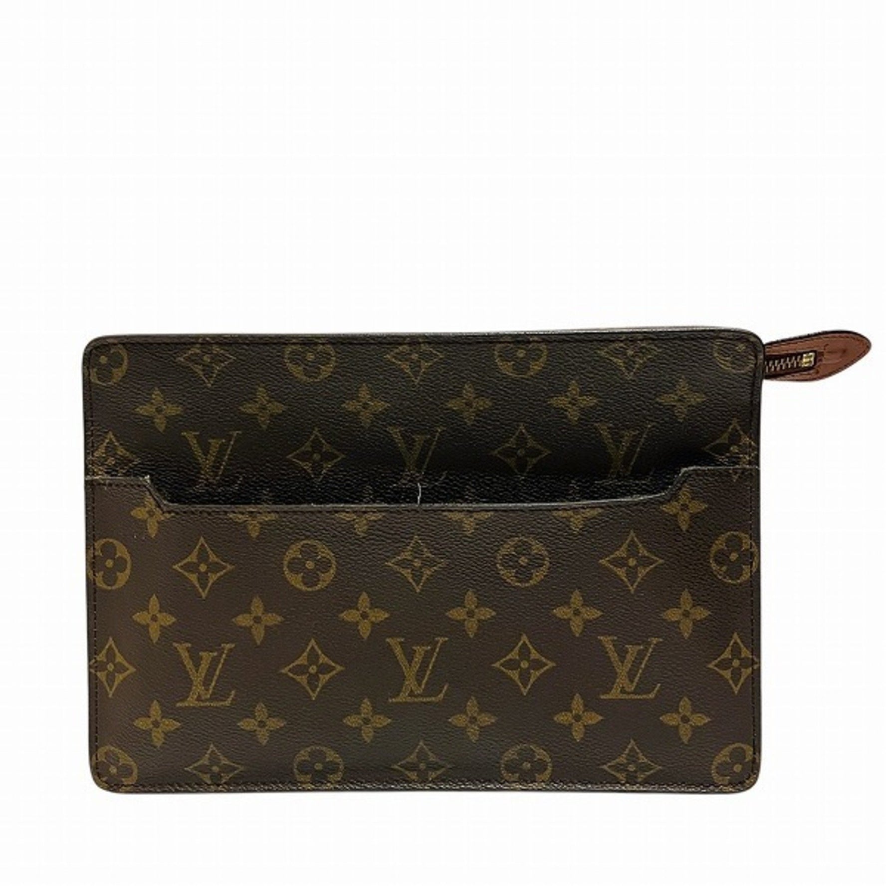 Louis Vuitton Monogram Pochette Homme Bag Clutch bag Second Men's