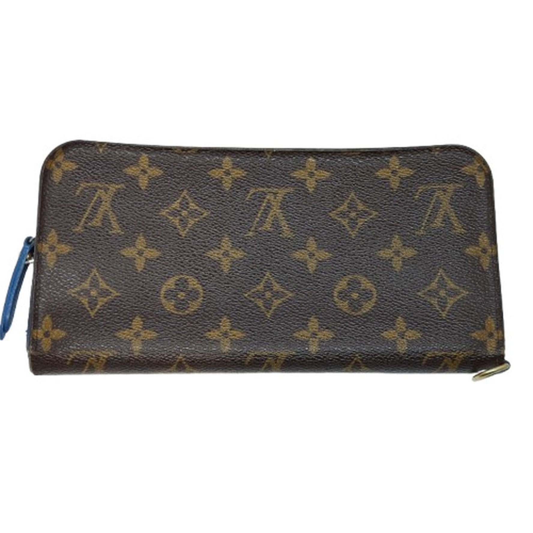 LOUIS VUITTON Portefeuille Ansolite Monogram Bifold Long Wallet, Brown/Blue, Men's/Women's, Kaizuka Store