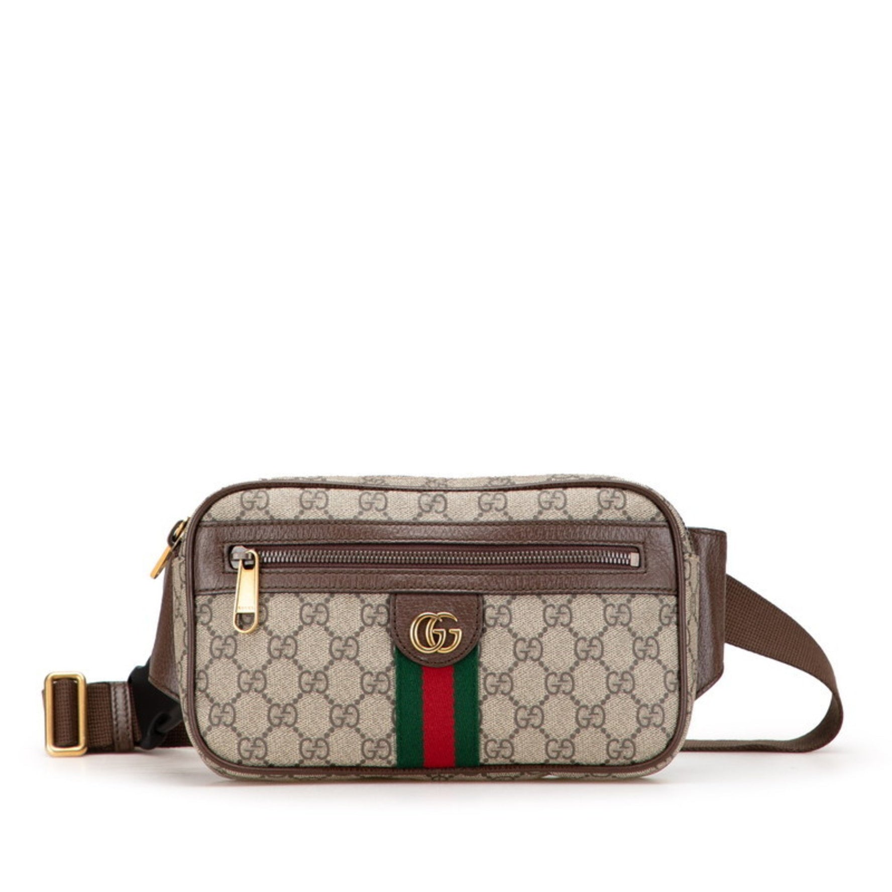 Gucci GG Supreme Ophidia Belt Bag/Body Bag Beige/Brown Leather