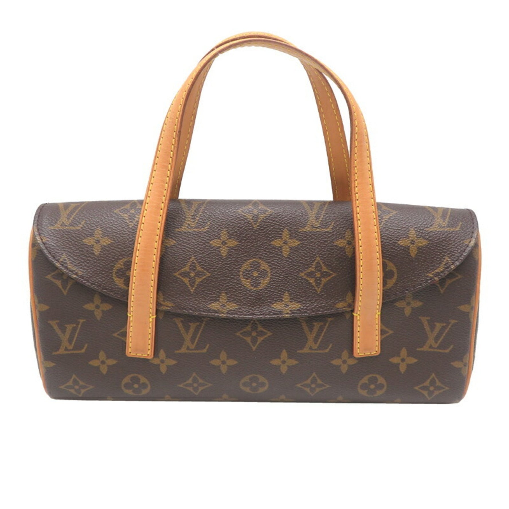Louis Vuitton Sonatine Handbag Monogram Brown