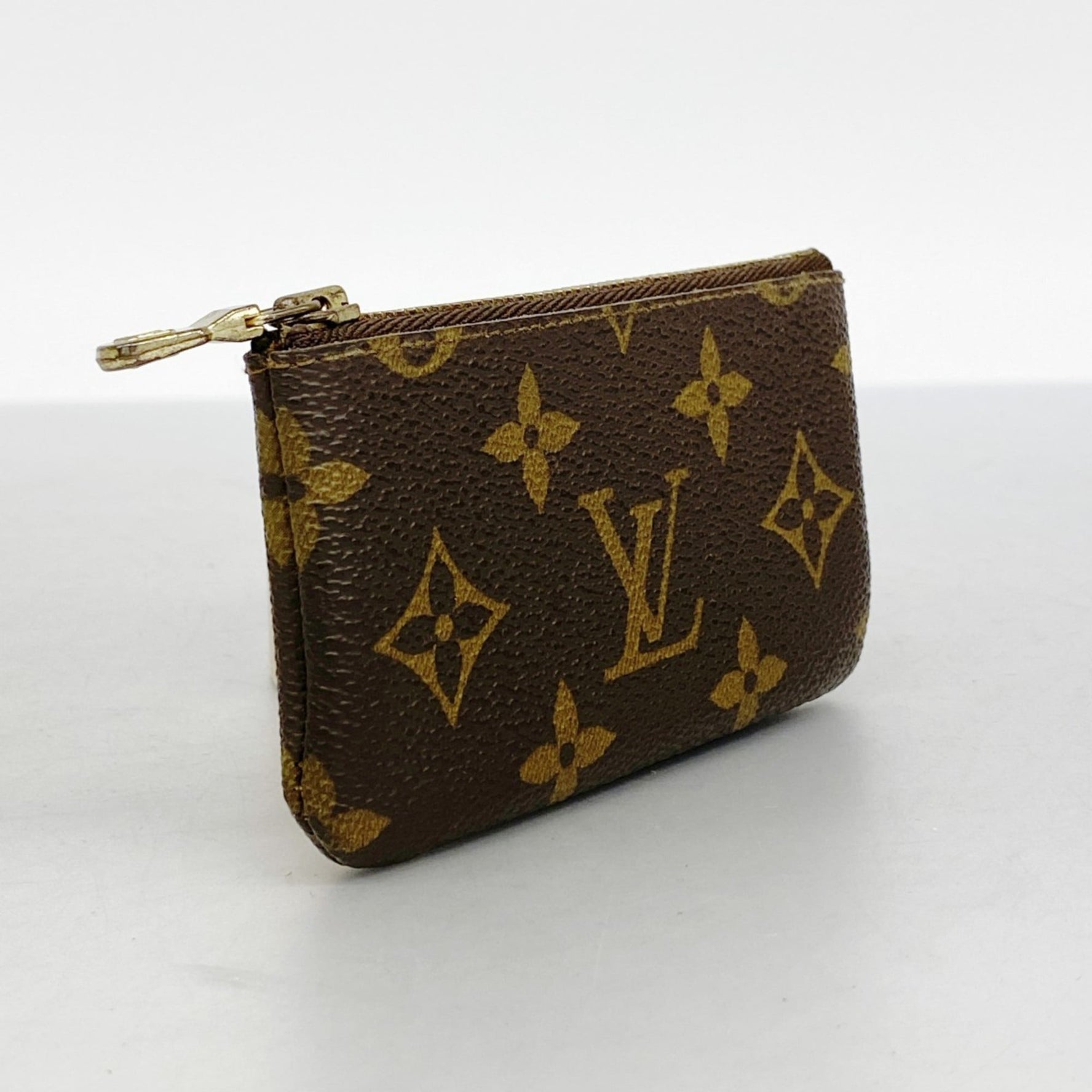 Louis Vuitton Monogram Pochette Cle Wallet/Coin Case Men's/Women's