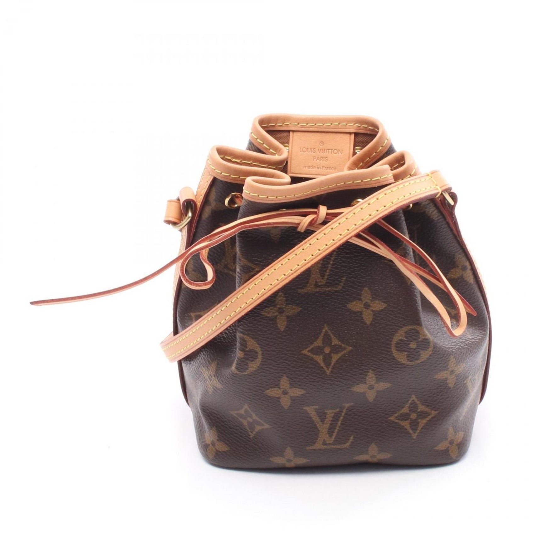 Louis Vuitton Nano Noe Monogram Shoulder Bag, Coated Canvas and Leather