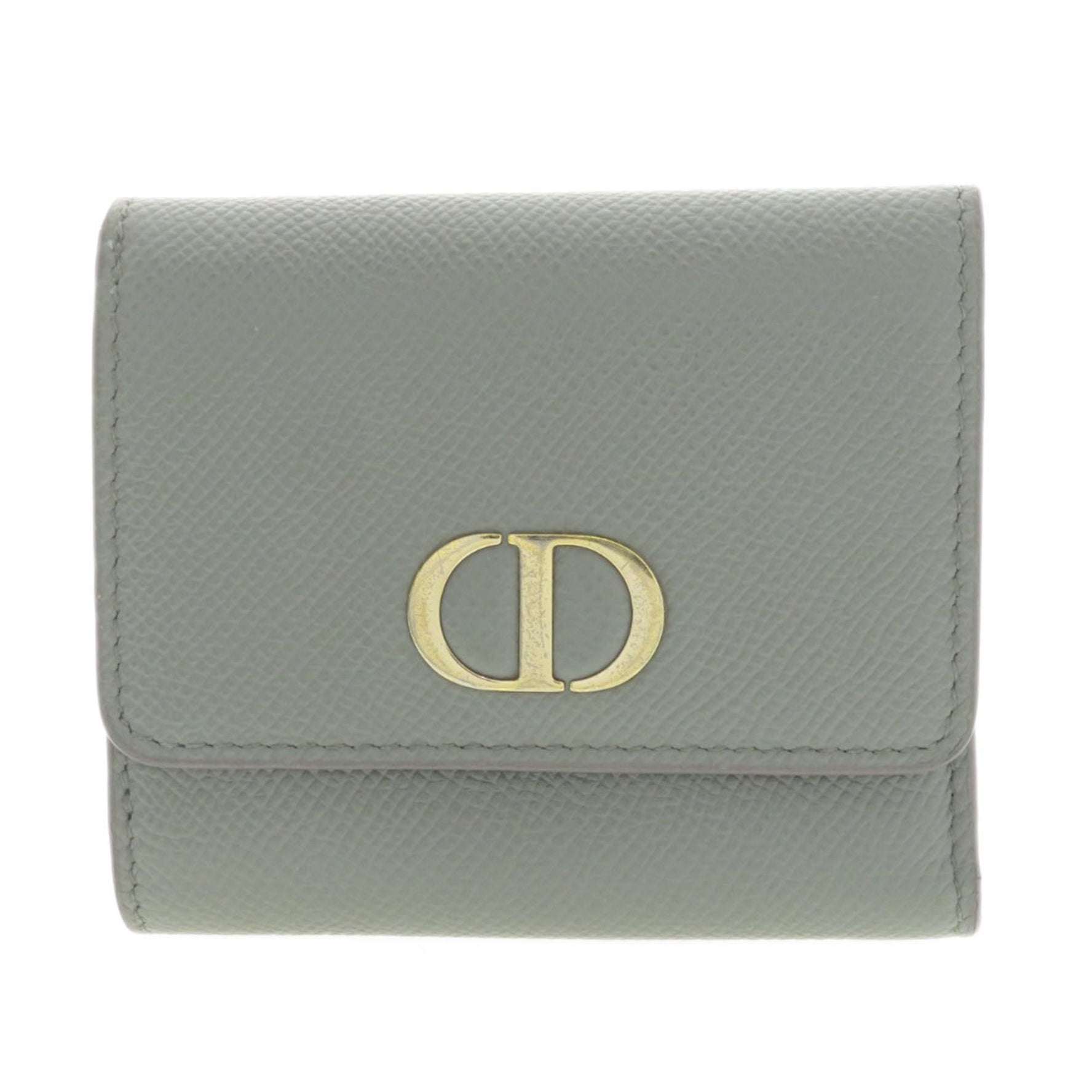 Christian Dior Motif Wallet Bi-fold Calfskin