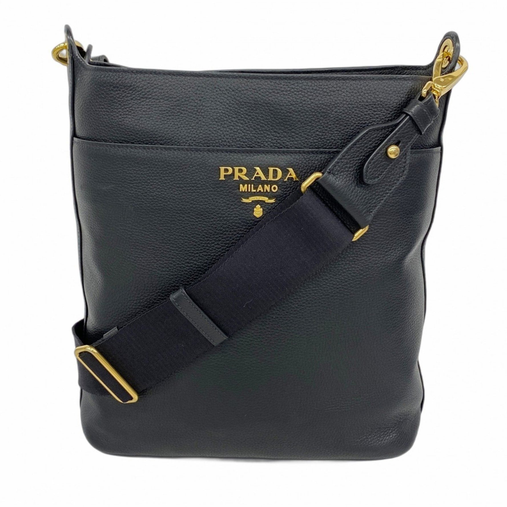 Prada shoulder bag in leather