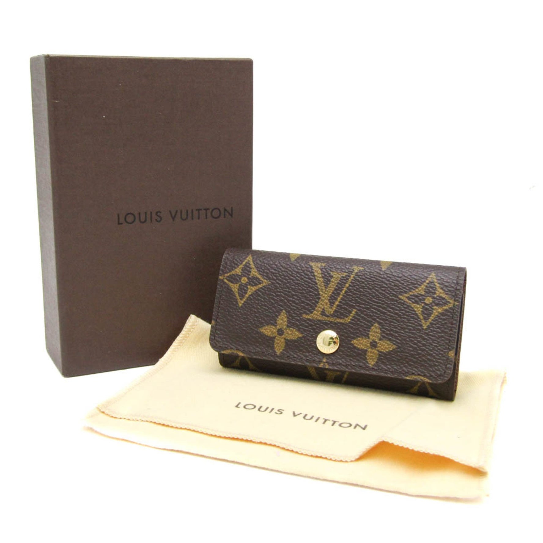 Louis Vuitton Monogram Multicles 4 M62631 Men,Women Monogram Key Case Monogram