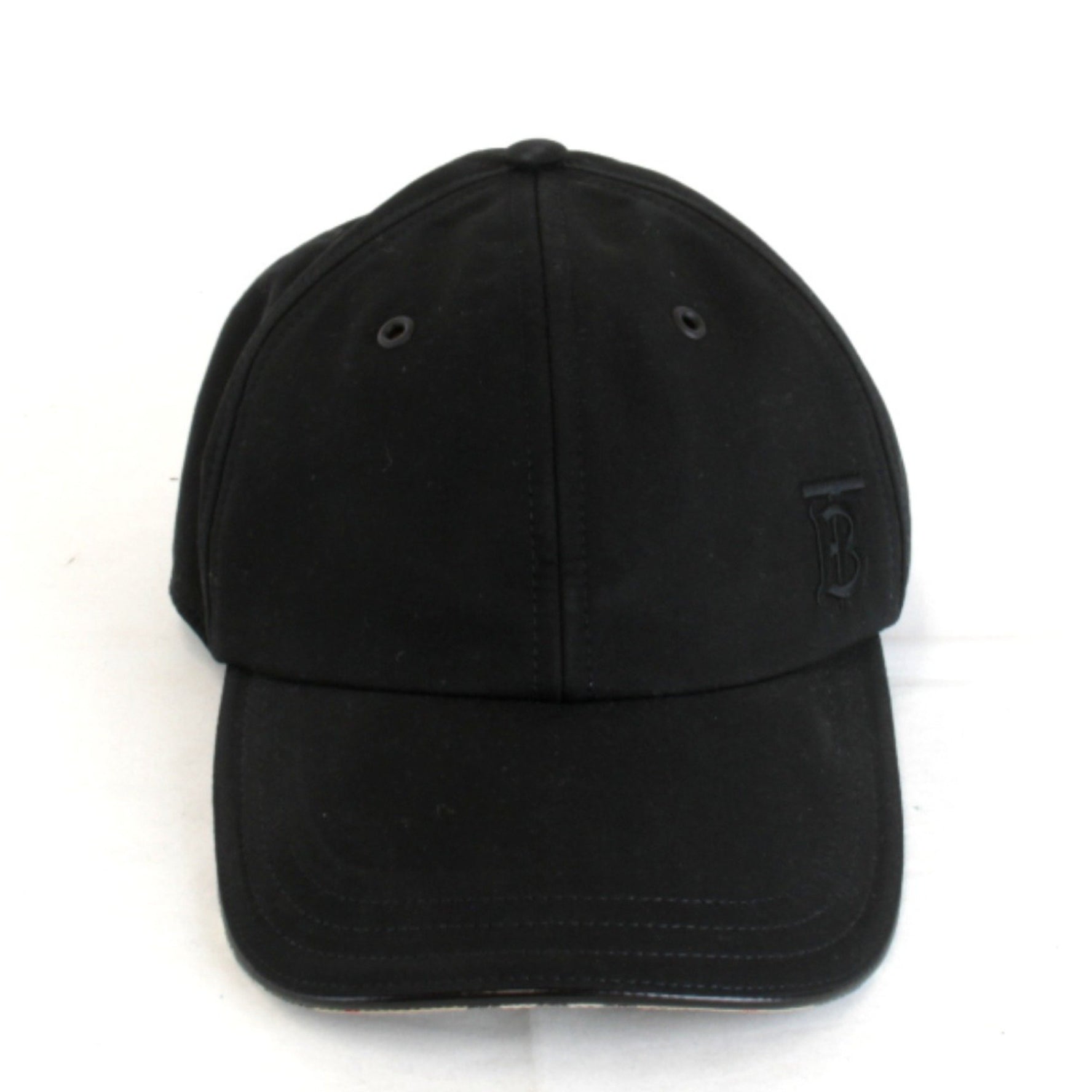 BURBERRY Baseball Cap Size S Black Women's