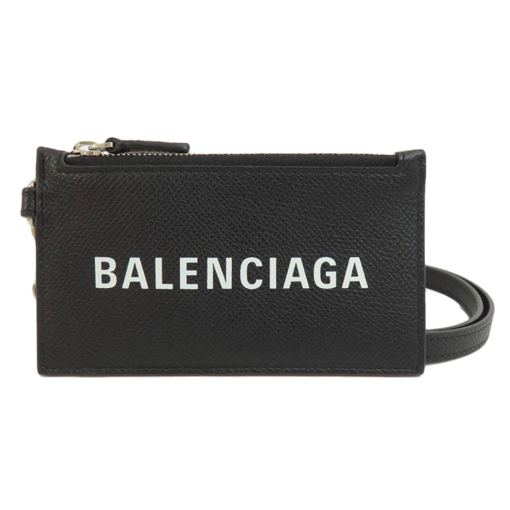 BALENCIAGA Coin Case Leather Women's