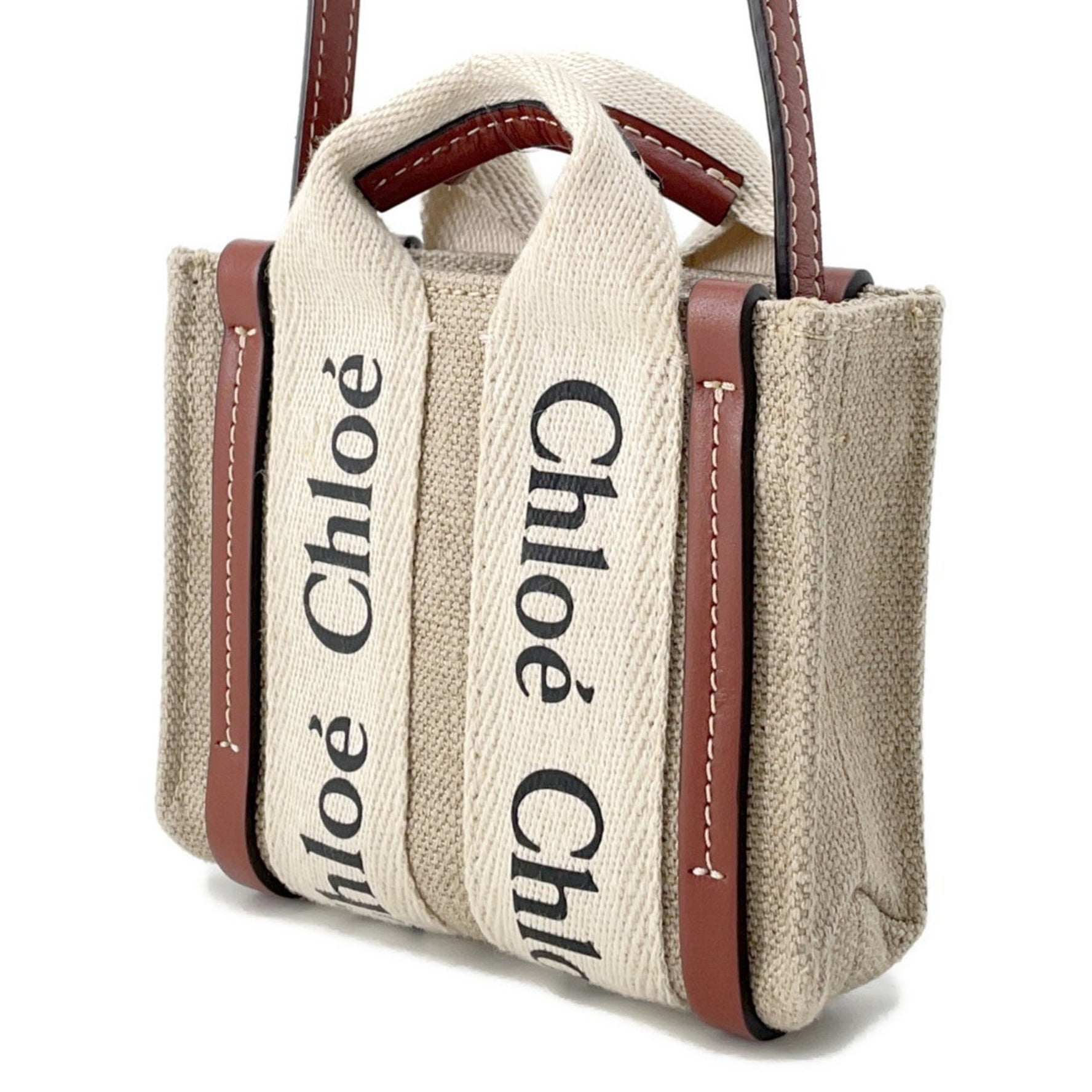 Chloé Chloe Shoulder Bag Woody Nano Handbag
