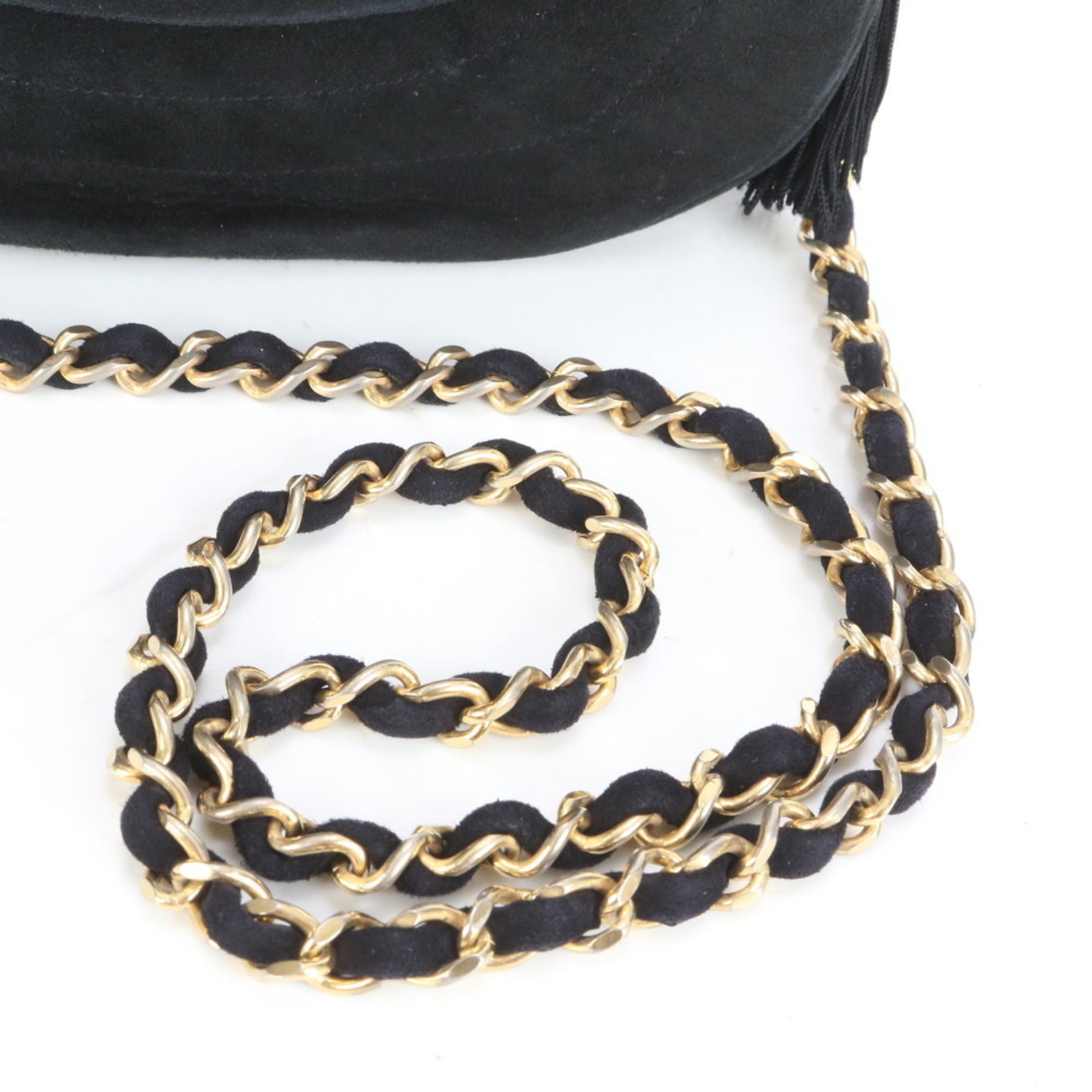 Chanel tassel leather chain shoulder bag, crossbody handbag, tote