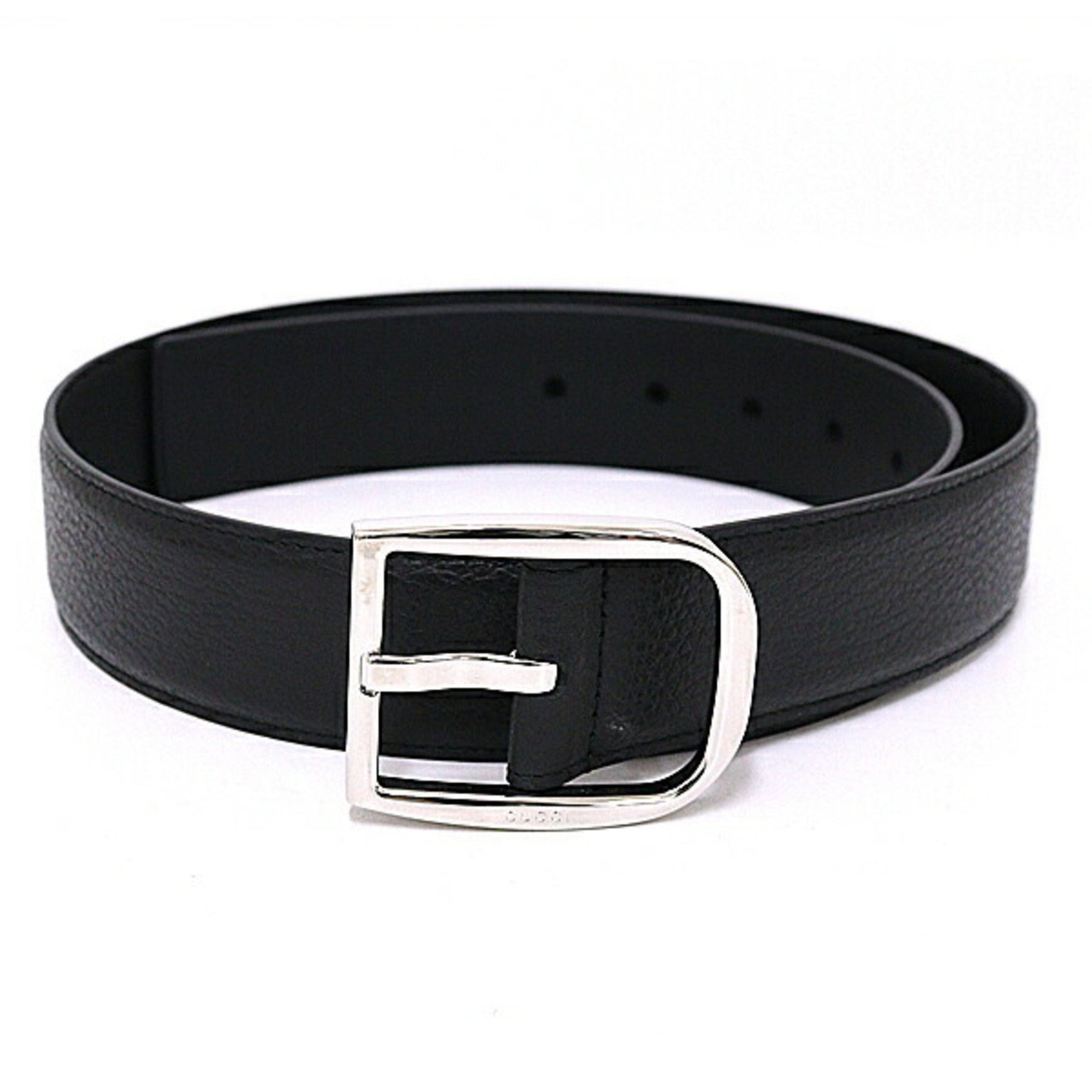 GUCCI Belt 85/34 Leather Unused