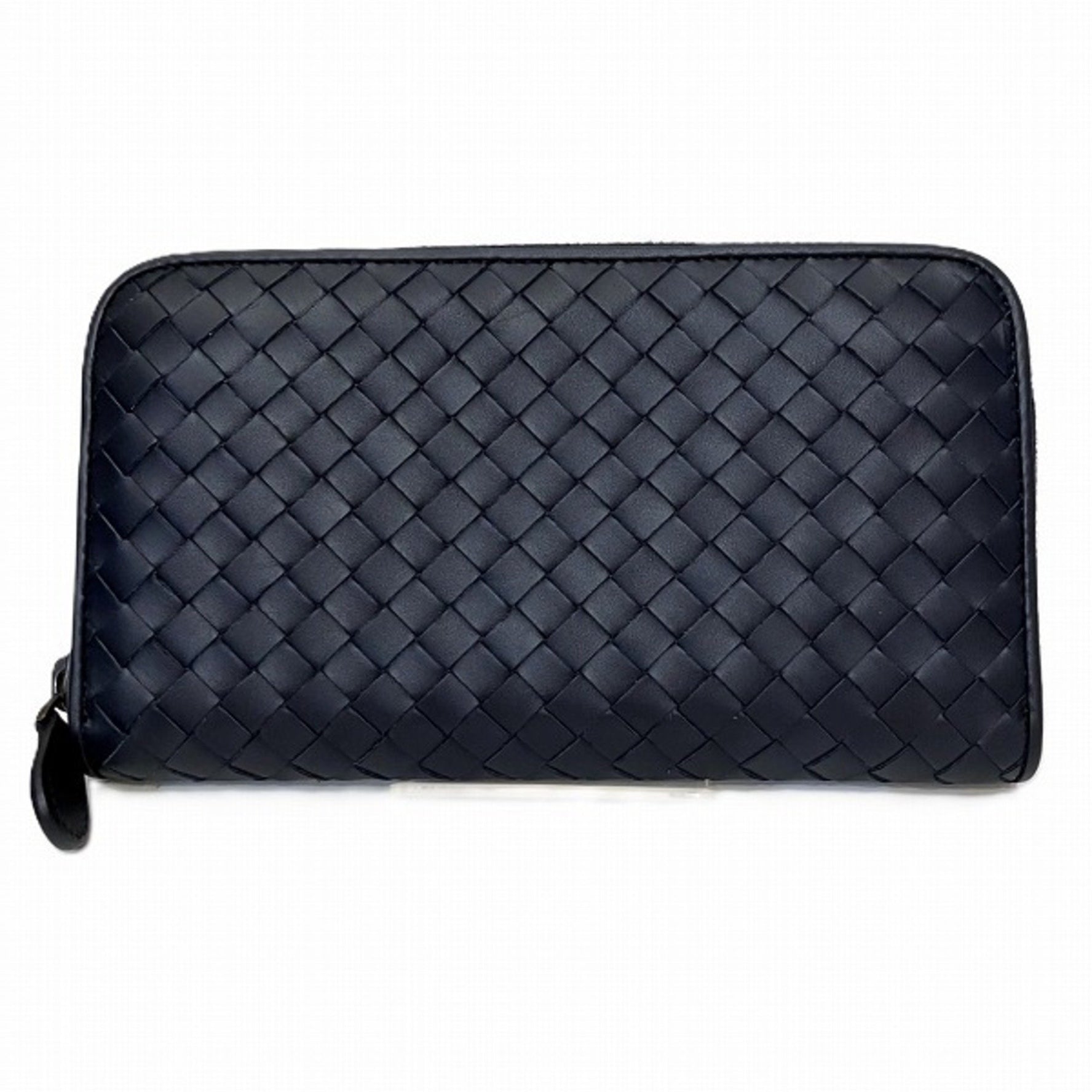 Bottega Veneta Intrecciato Round Long Wallet for Women