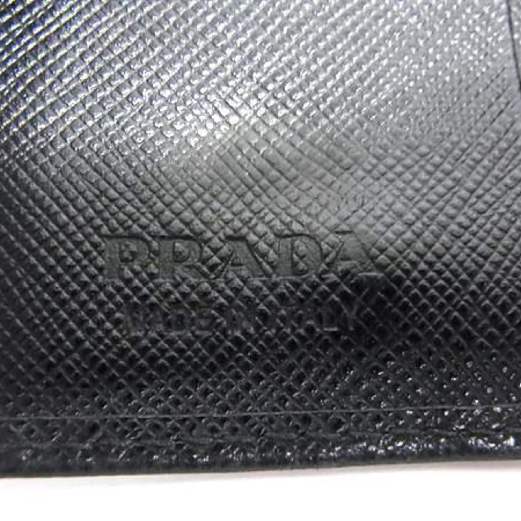 PRADA Key Case, Saffiano Leather, Men's and