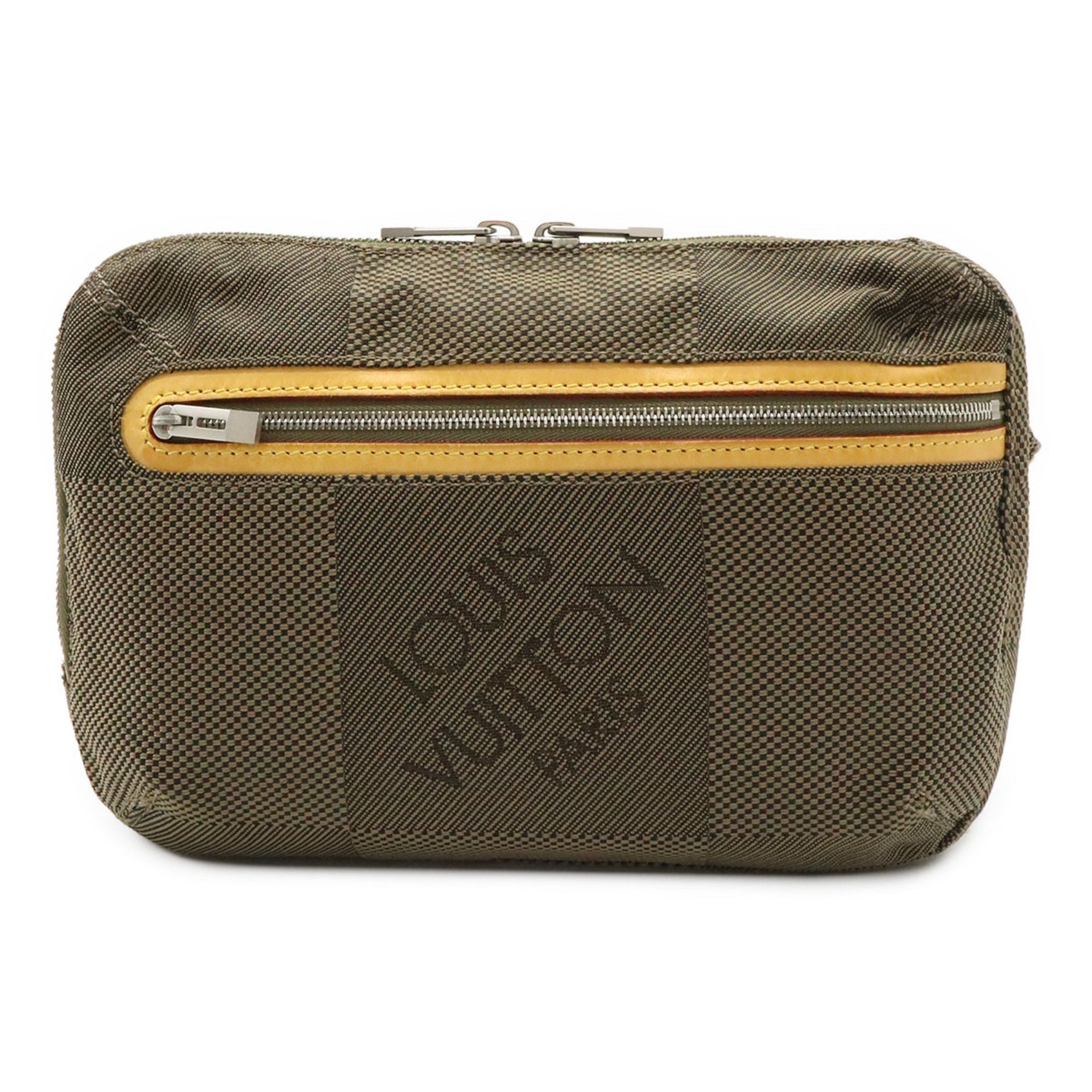 Louis Vuitton Damier Geant Arche Body Bag, Shoulder Waist Tail Khaki