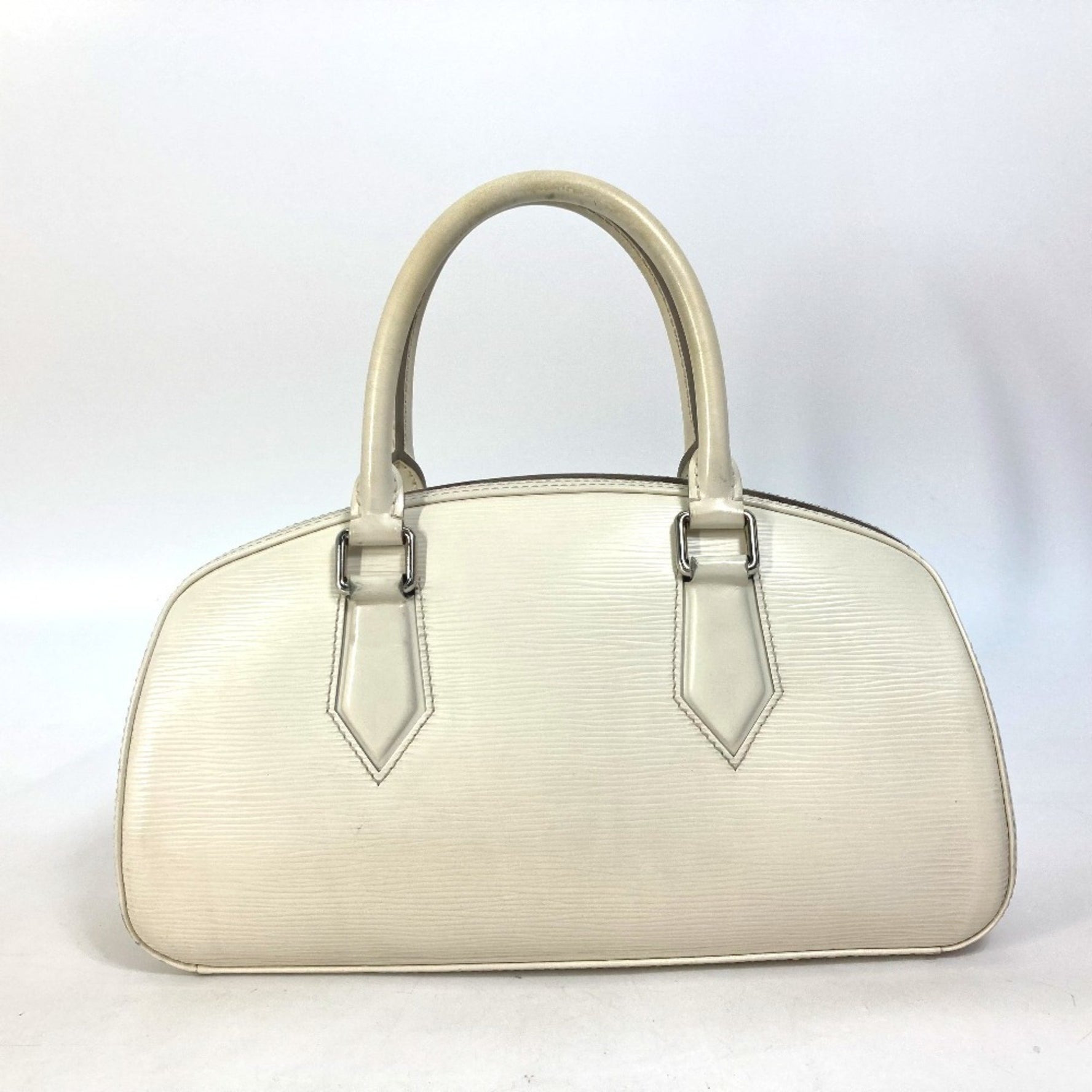 LOUIS VUITTON M5285J Epi Jasmine Mini Boston Bag, Leather, Women's, Ivory/White