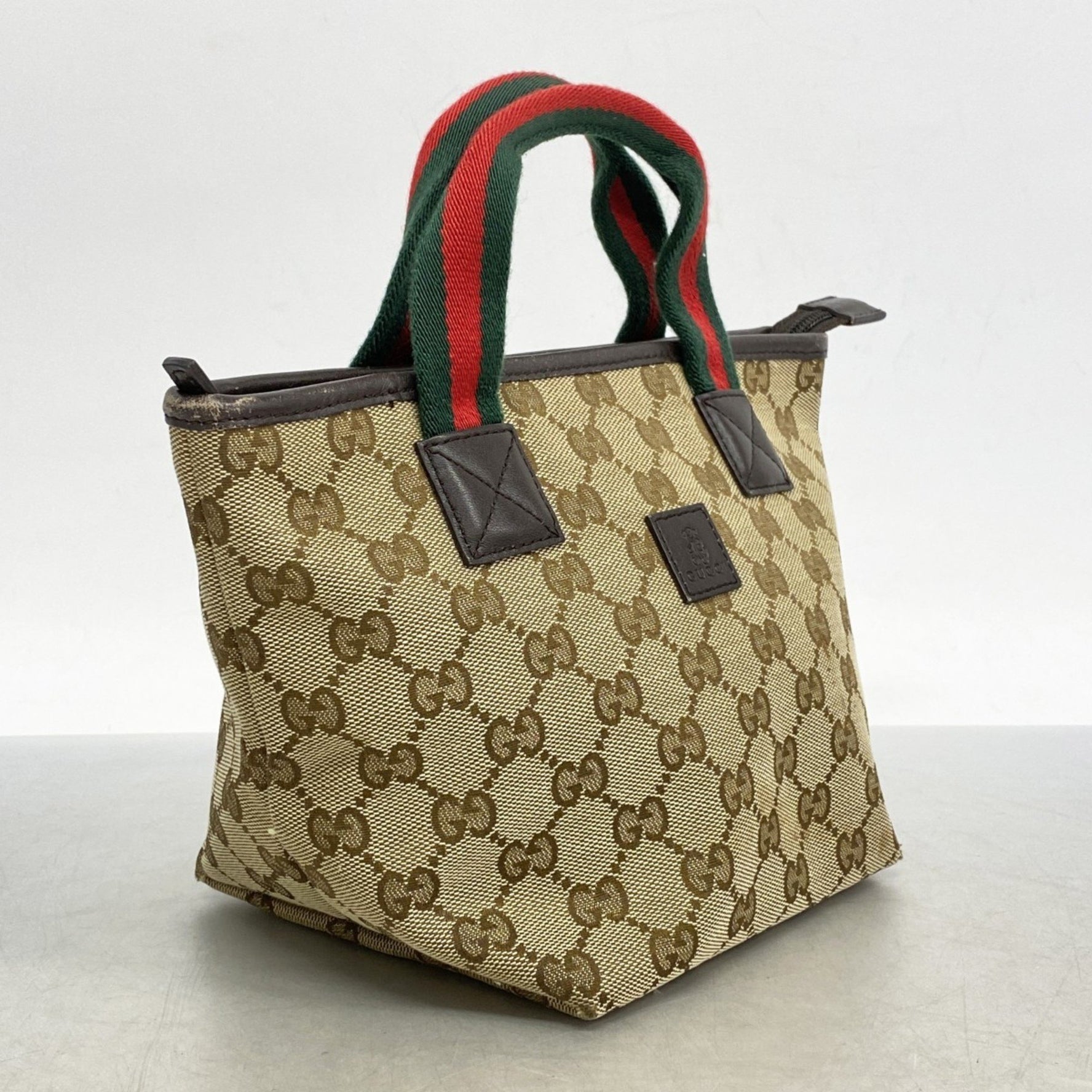 Gucci GG Canvas Sherry Line Handbag
