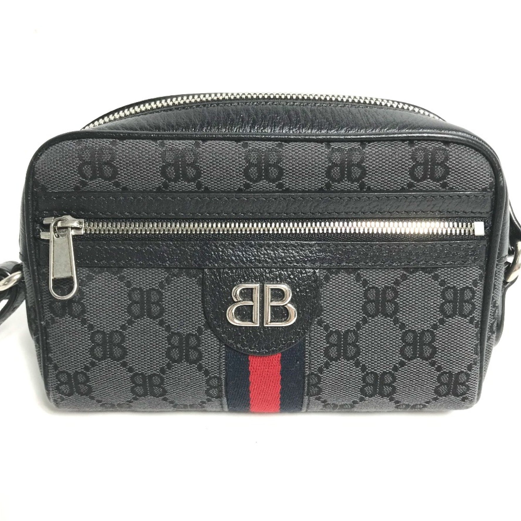 Gucci Balenciaga Balenciaga collaboration Pochette Crossbody bag Shoulder Bag Black