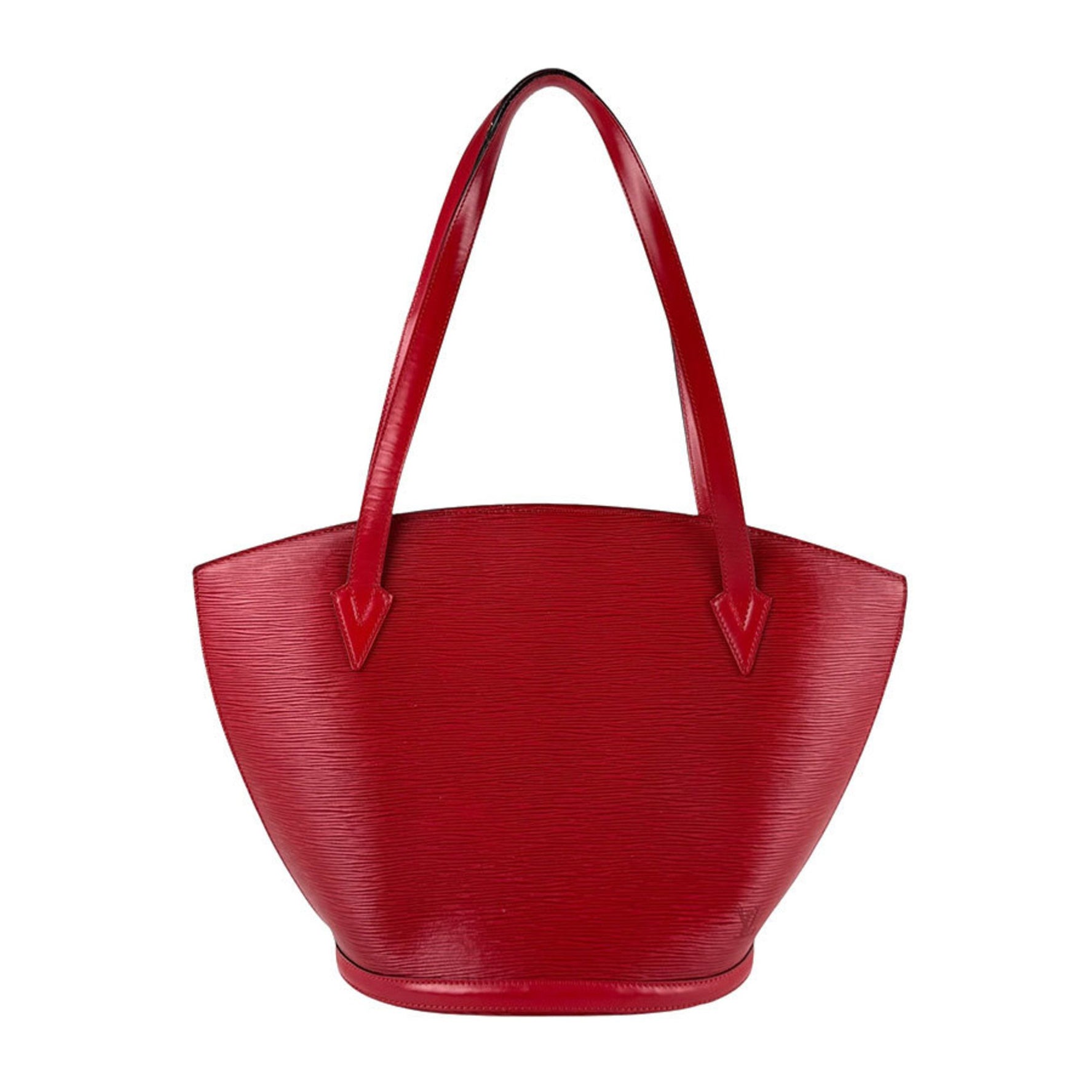 Louis Vuitton Shoulder Bag Epi Saint Jacques Leather Red