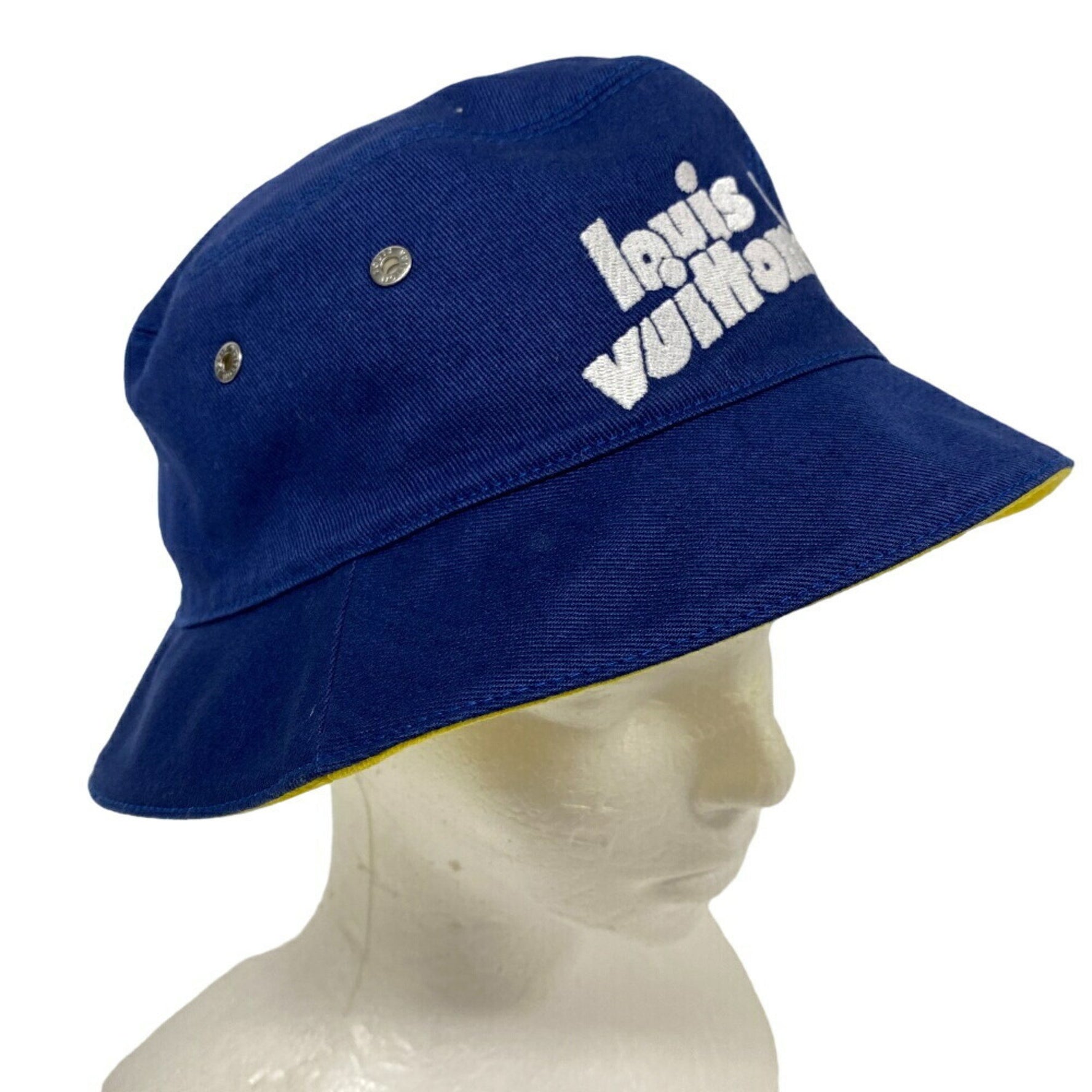 Louis Vuitton Bonnet Everyday LV Bucket Hat, Blue, Unisex