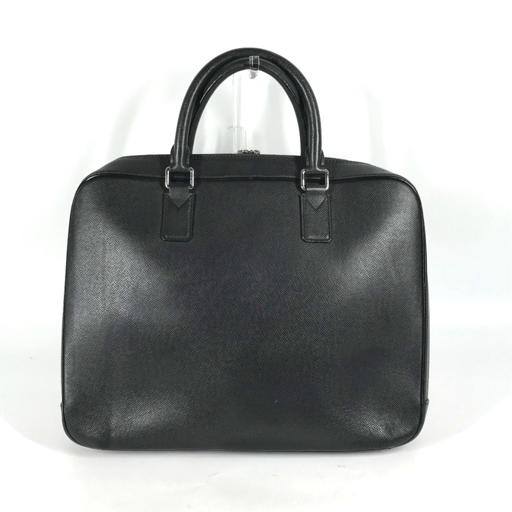 LOUIS VUITTON M32772 Taiga Neo Alexander Tote Bag, Handbag, Business Leather, Men's, Ardoise, Black