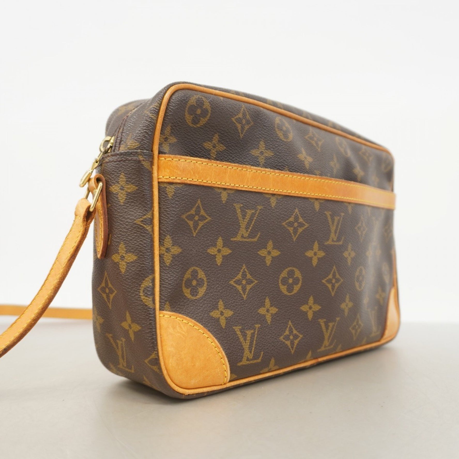 Louis Vuitton Monogram Trocadero 30 Shoulder Bag M51272 Brown Women's