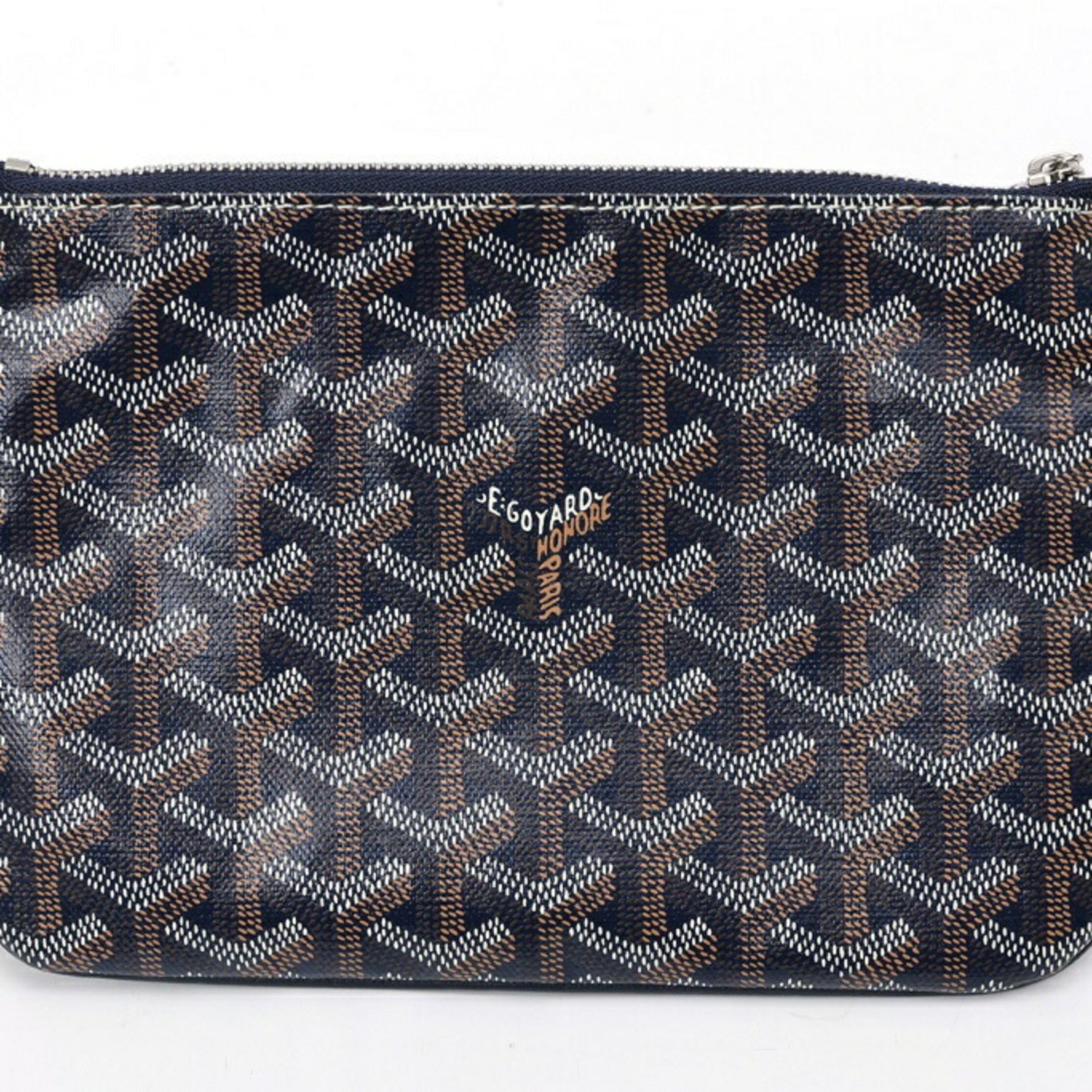 GOYARD Senna PM Pouch Herringbone Pattern