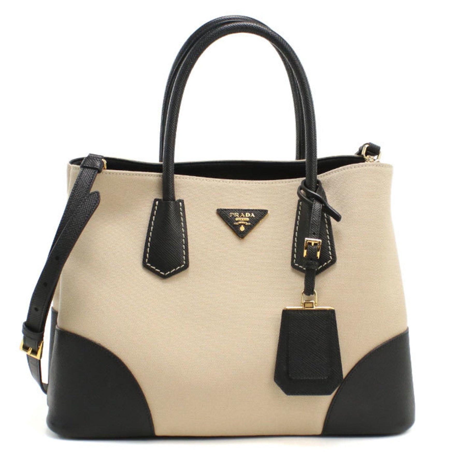 PRADA Tote Bag Canapa