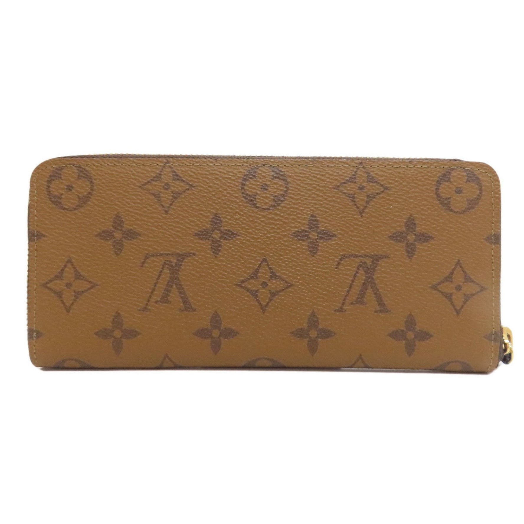 Louis Vuitton Portefeuille Clemence Long Wallet Monogram Reverse