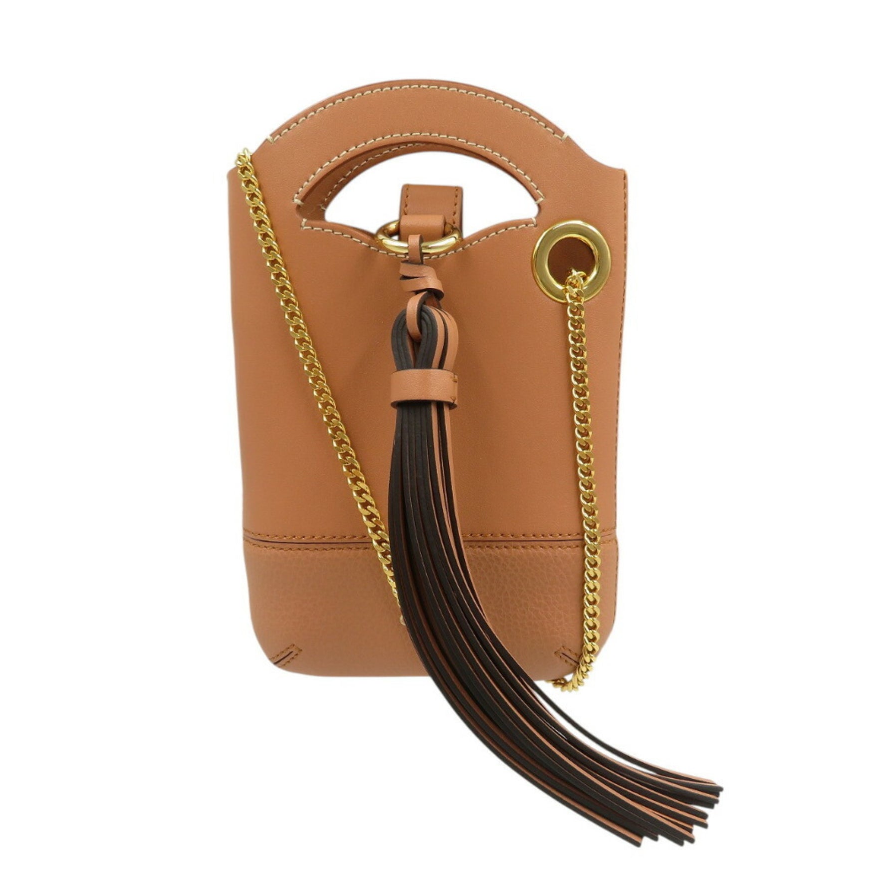 Chloé Unused Chloe Walden Phone Pouch Leather Smartphone Shoulder Bag