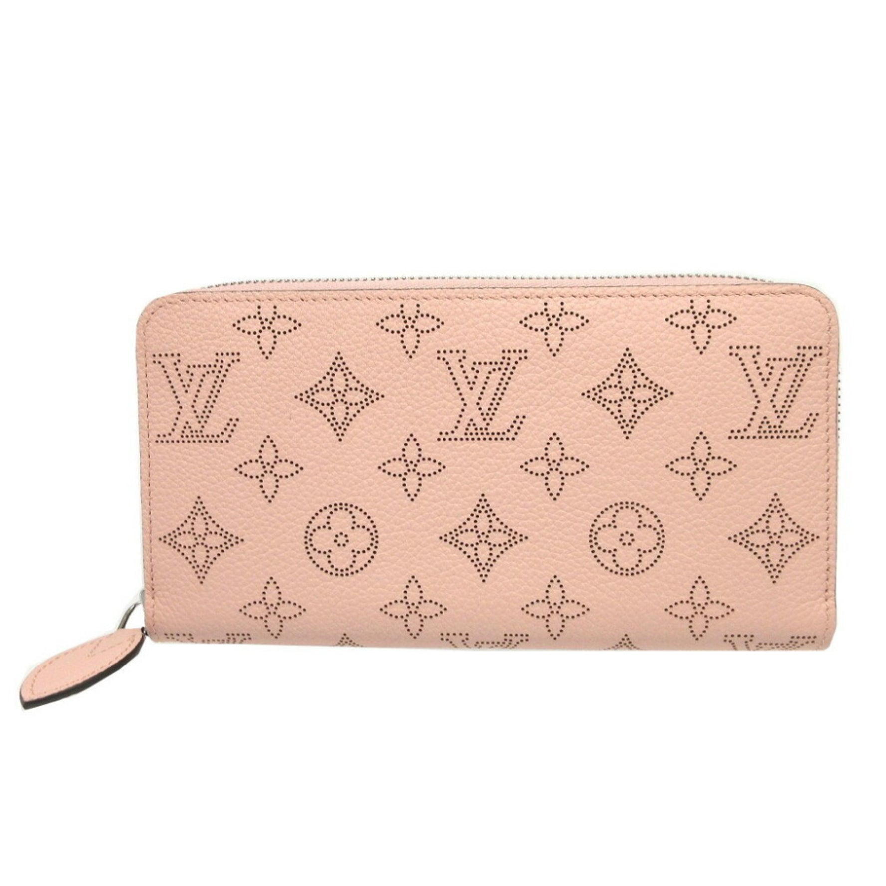 Louis Vuitton Monogram Mahina No IC Zippy Wallet Round Long 1361