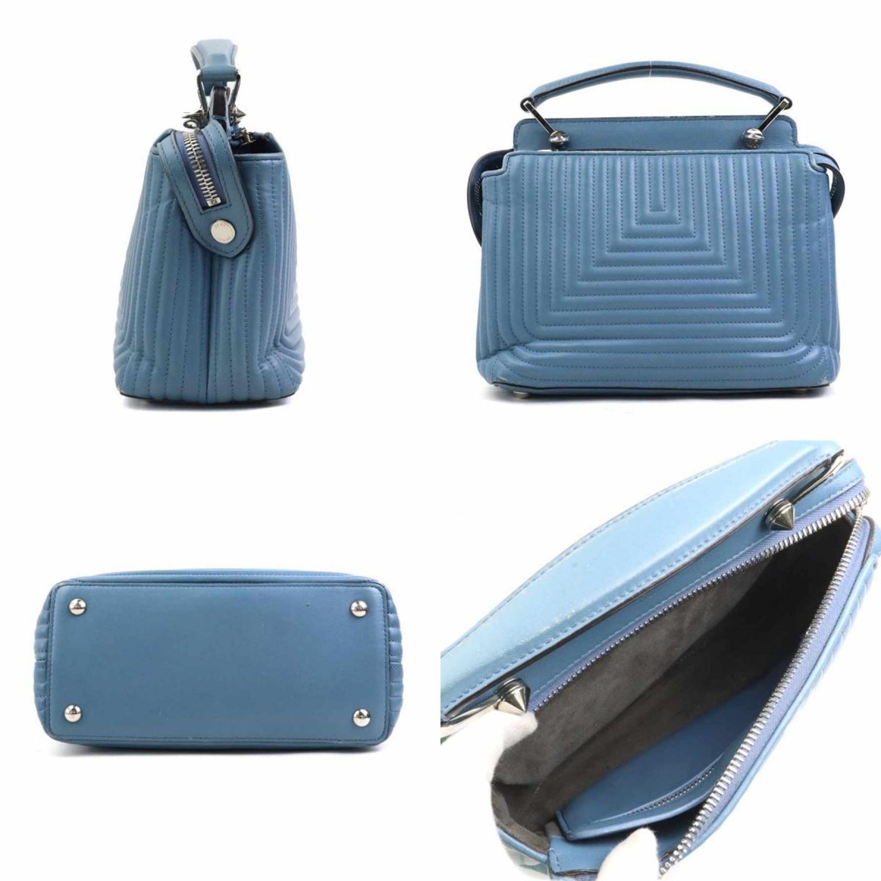 Fendi Dotcom Shoulder Bag, Leather