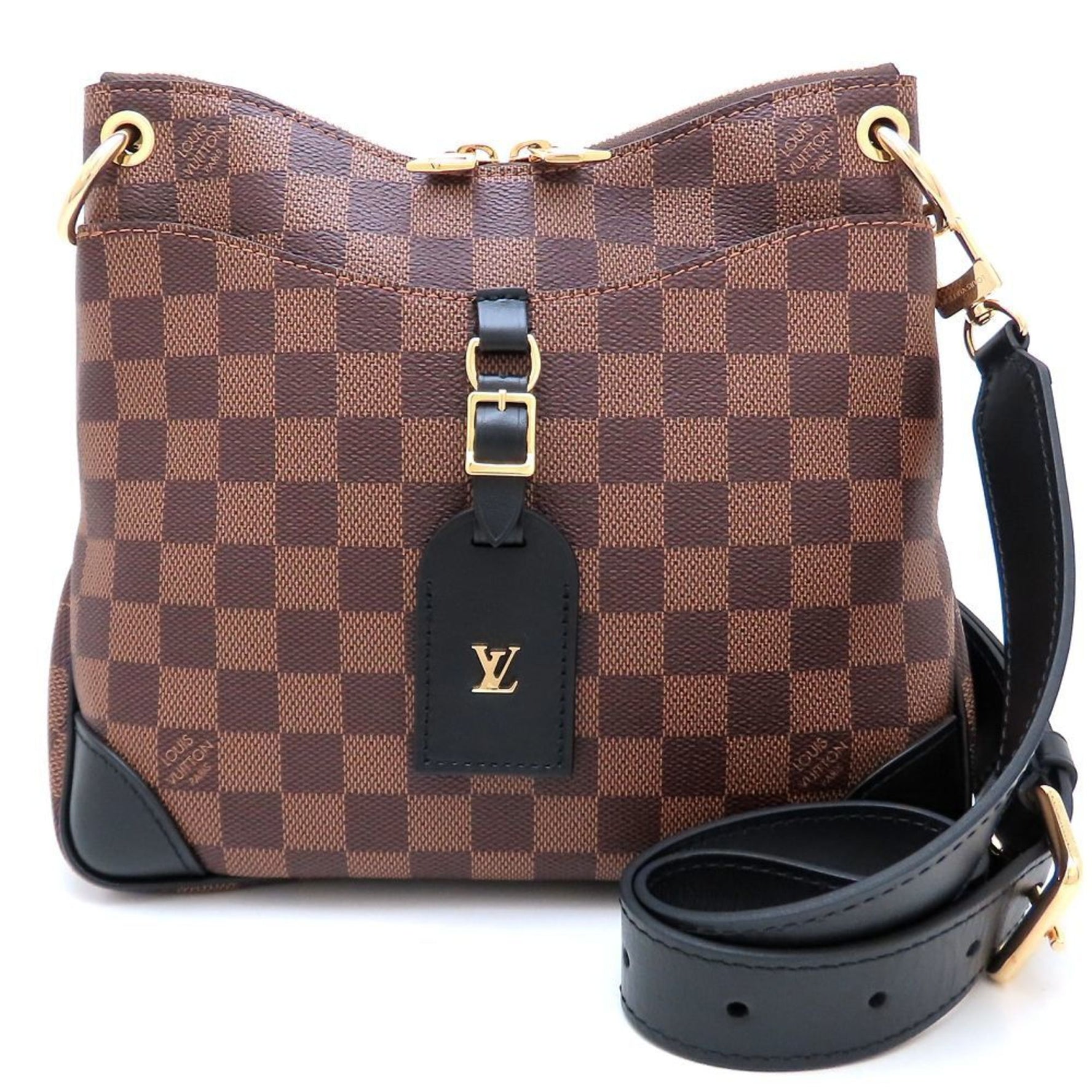 Louis Vuitton Damier Odeon NM PM Ebene Shoulder Bag