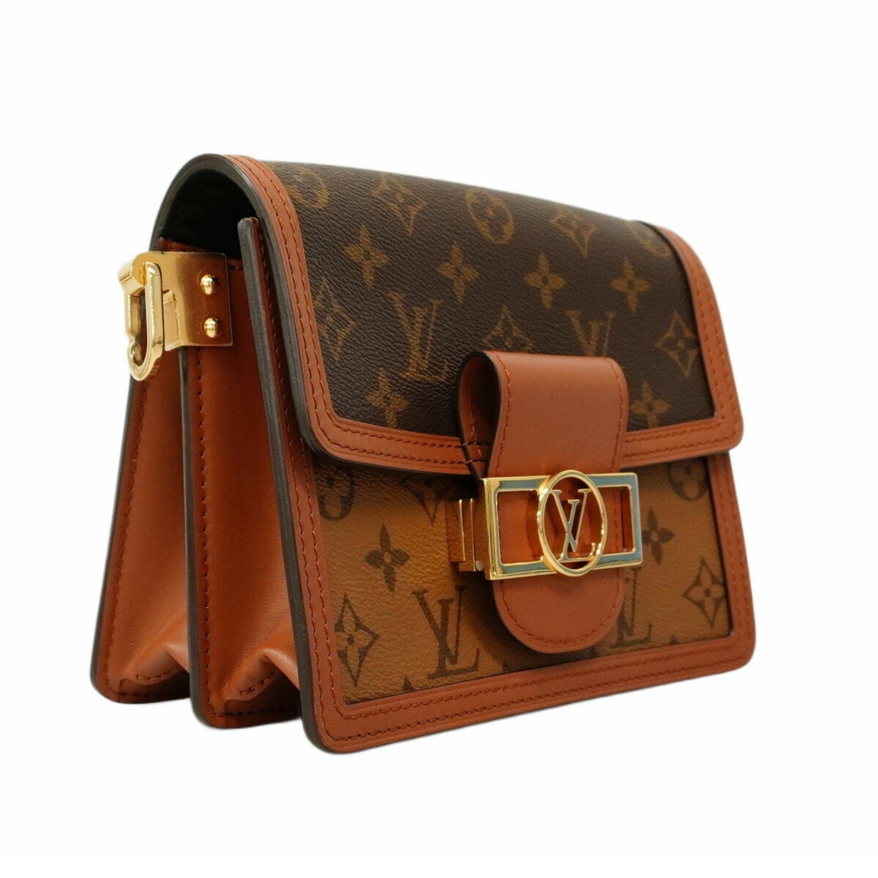 Louis Vuitton Monogram Reverse Dauphine Mini Shoulder Bag
