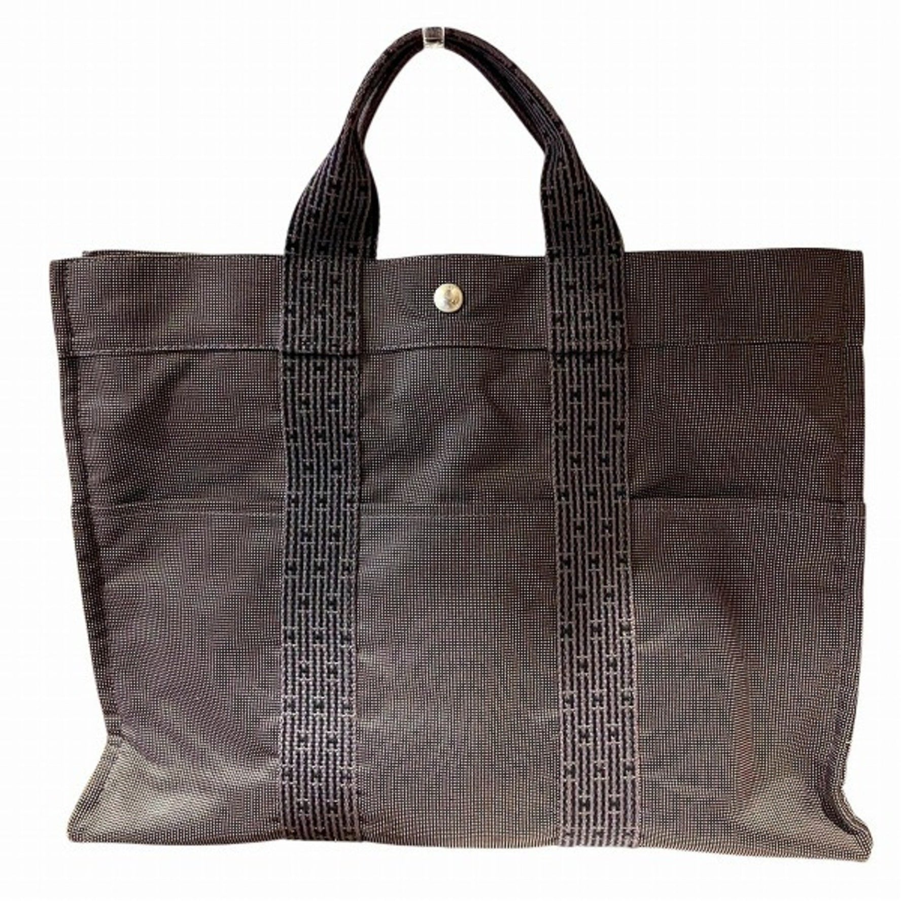 Hermes Air Line MM Grey Bag Tote Men's Women's