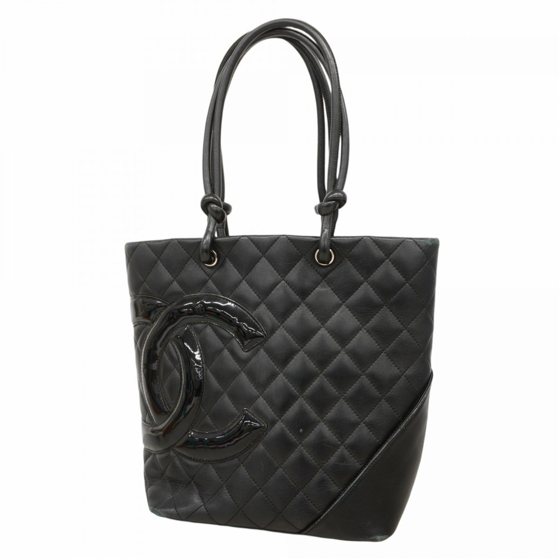 Chanel Cambon Tote Bag, Lambskin