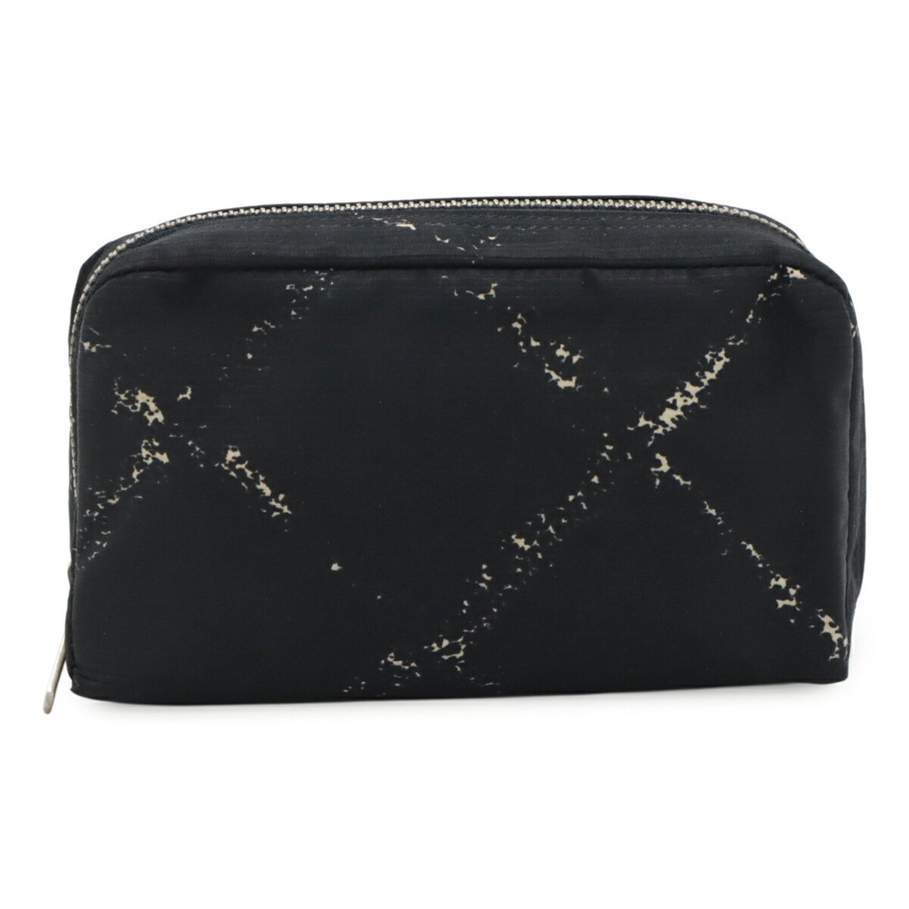 CHANEL Old Travel Line Pouch Multi Nylon Black White Red