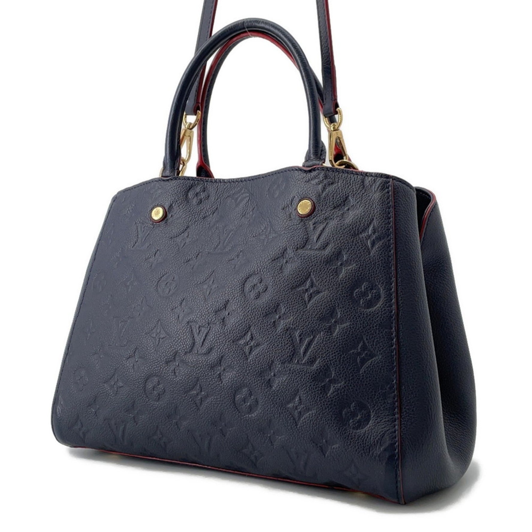 Louis Vuitton Monogram Empreinte Montaigne MM Handbag M42746 LOUIS VUITTON 2-way Shoulder Bag